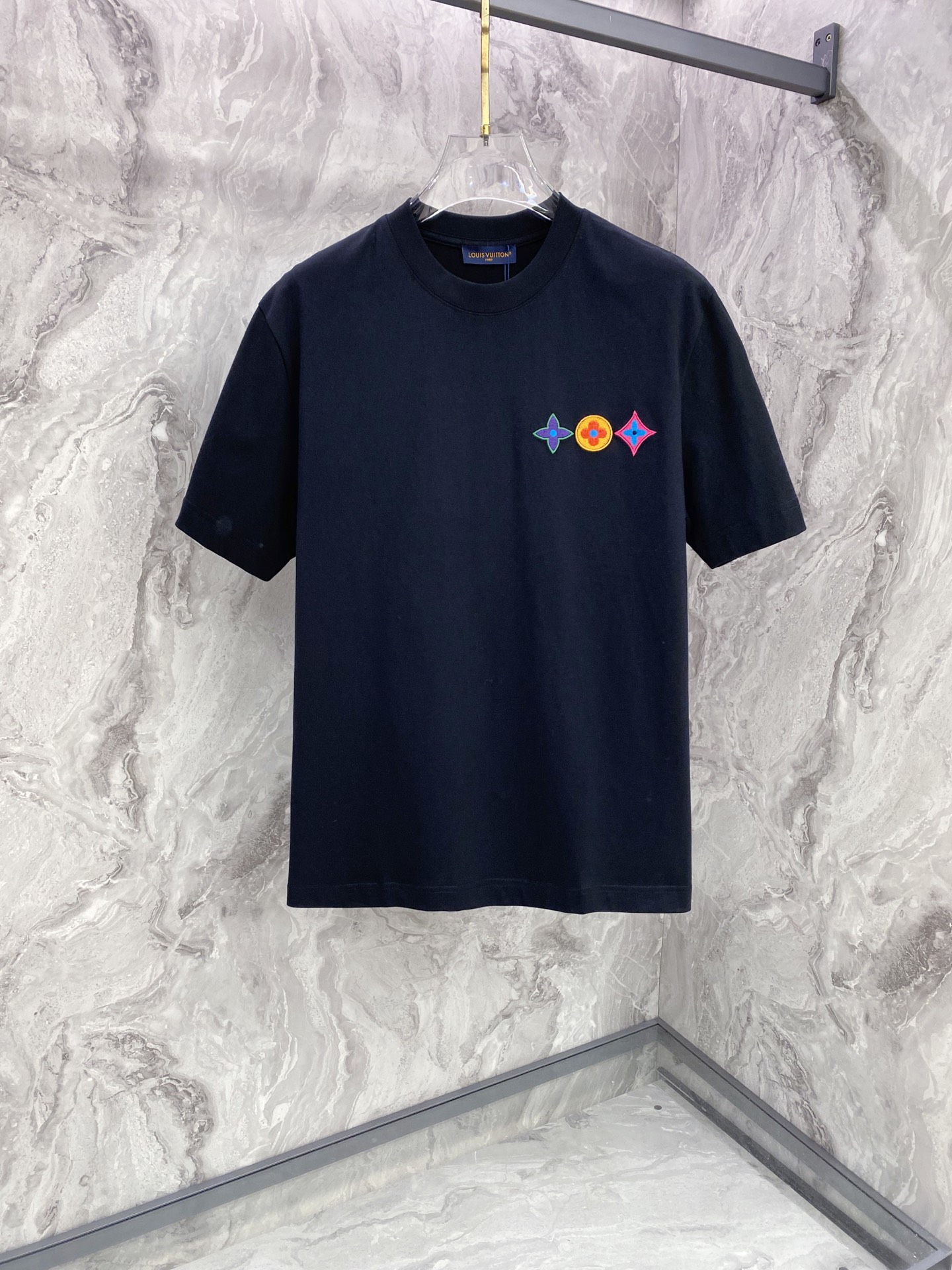 Louis Vuitton Basic Clothing Cotton Black S-l-xxl