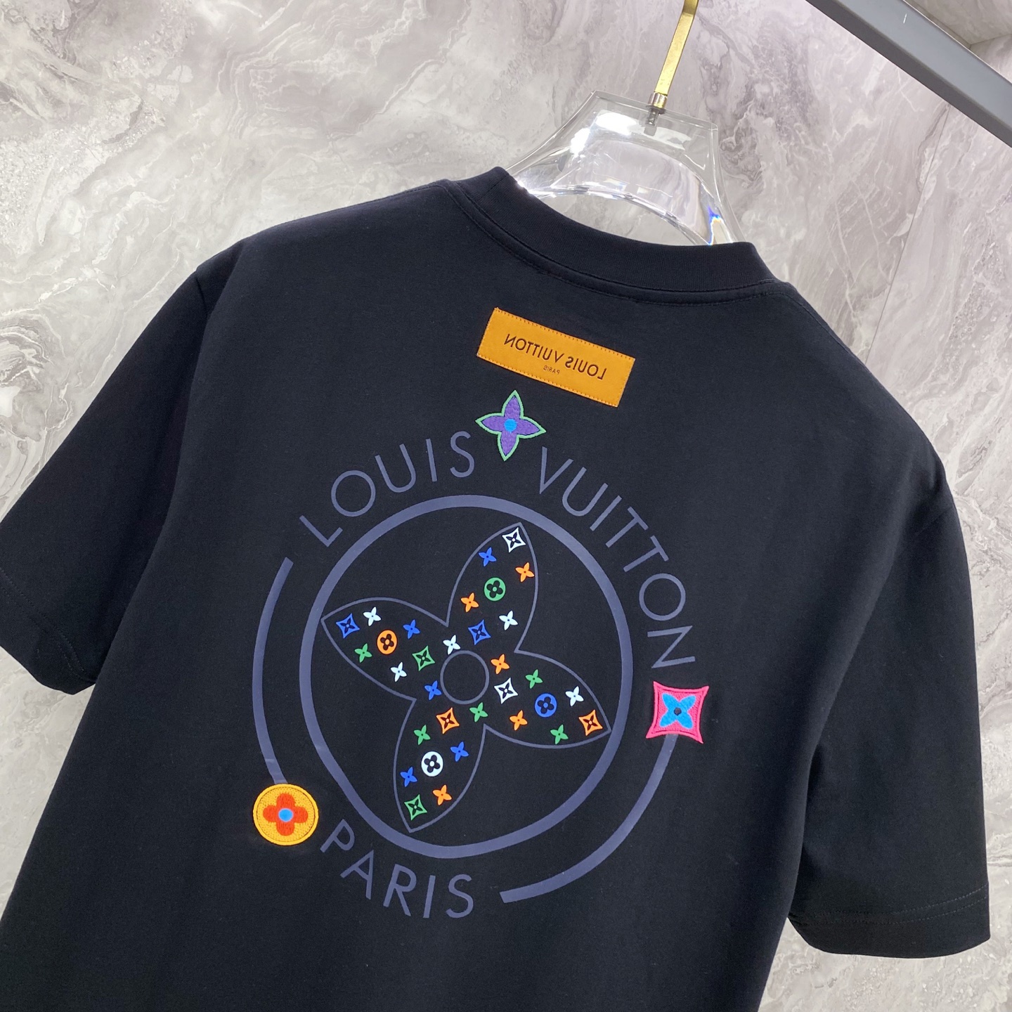 Louis Vuitton Basic Clothing Cotton Black S-l-xxl