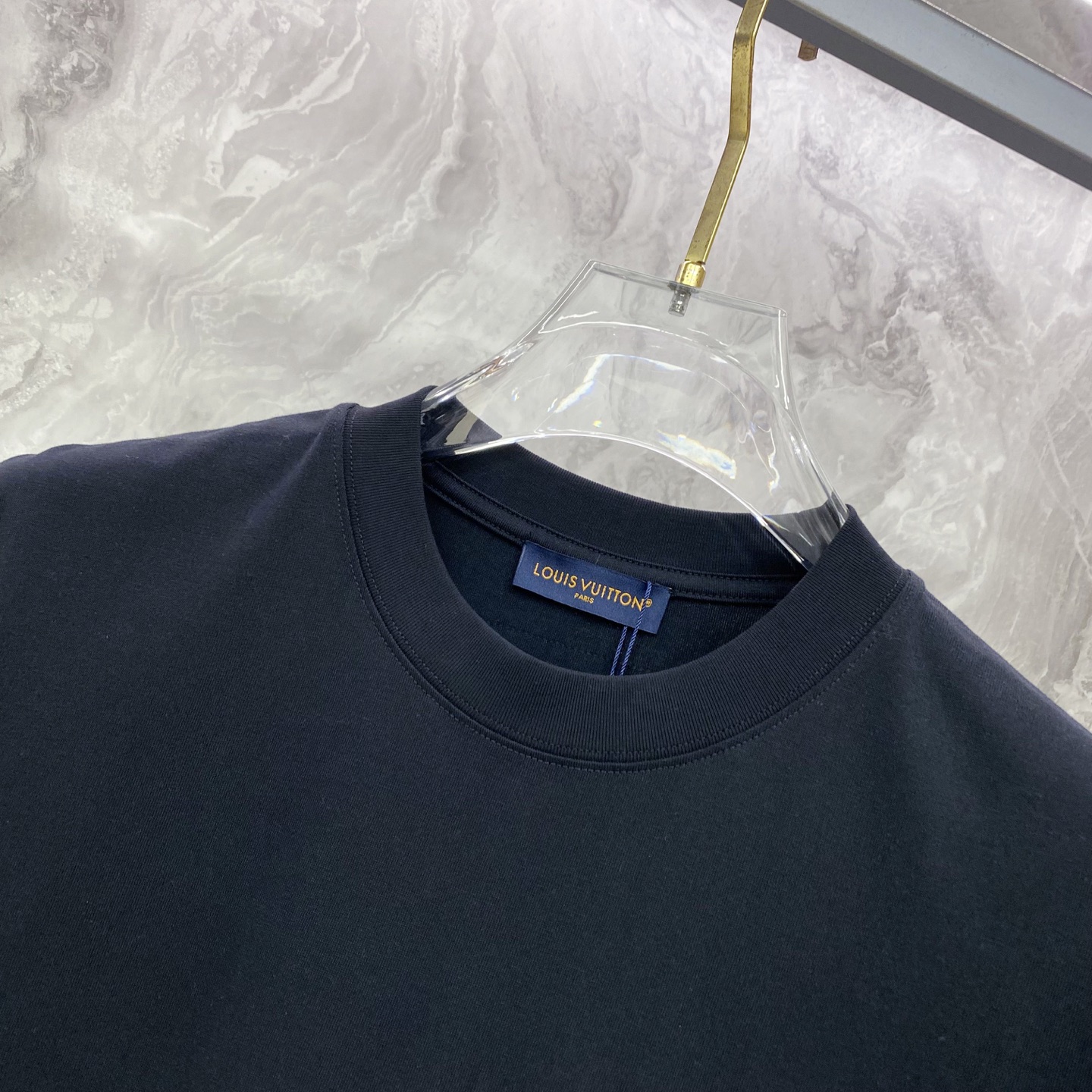 Louis Vuitton Basic Clothing Cotton Black S-l-xxl