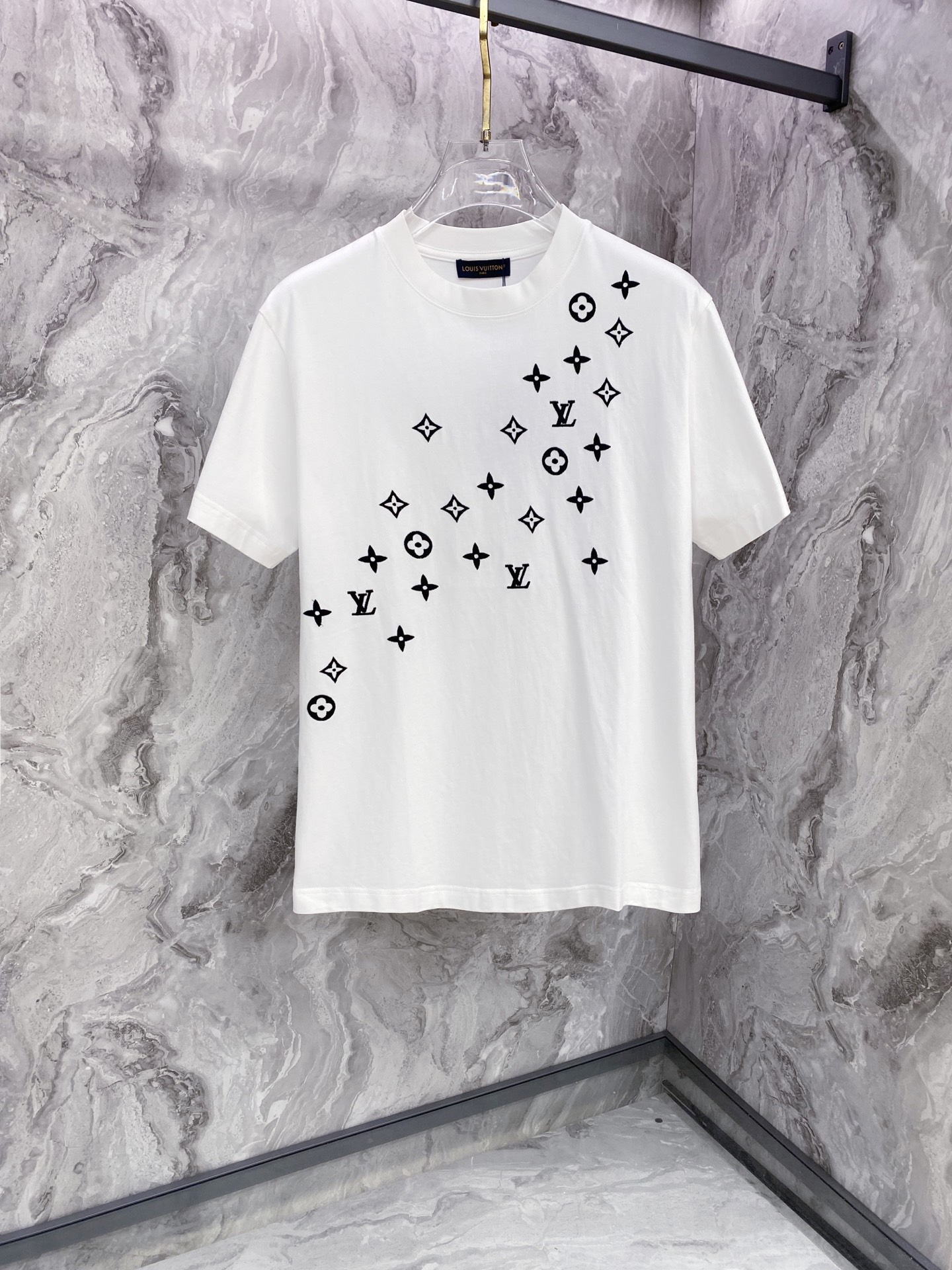 Louis Vuitton Basic Clothing Cotton Black S-l-xxl