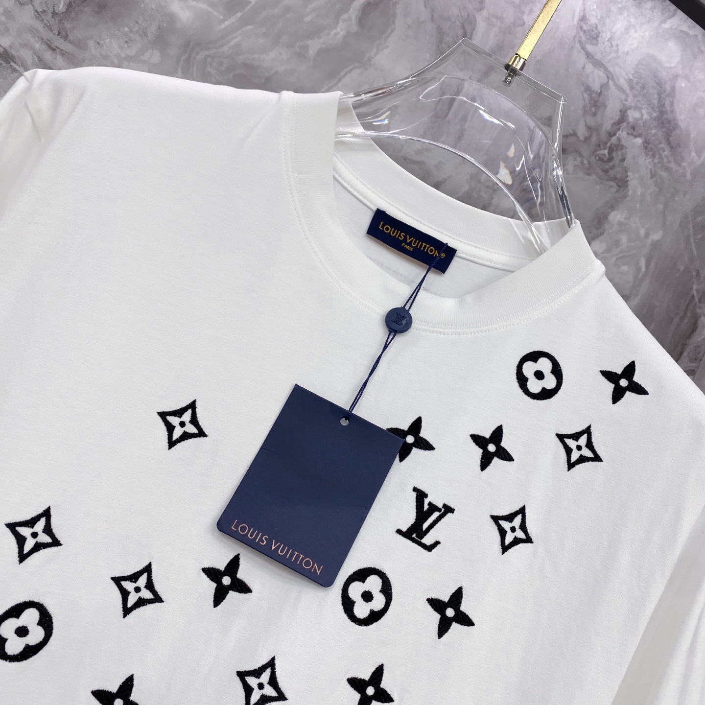 Louis Vuitton Basic Clothing Cotton Black S-l-xxl