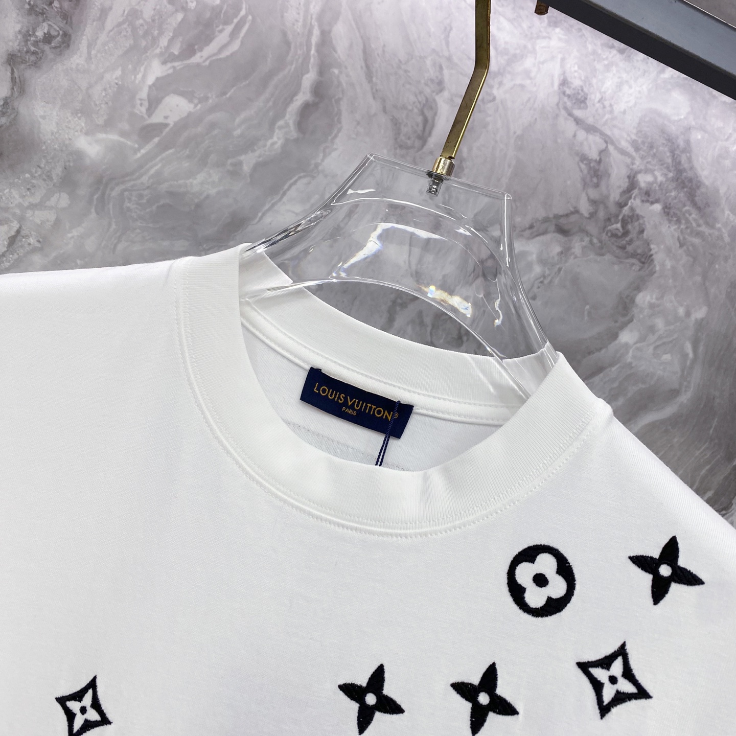 Louis Vuitton Basic Clothing Cotton Black S-l-xxl