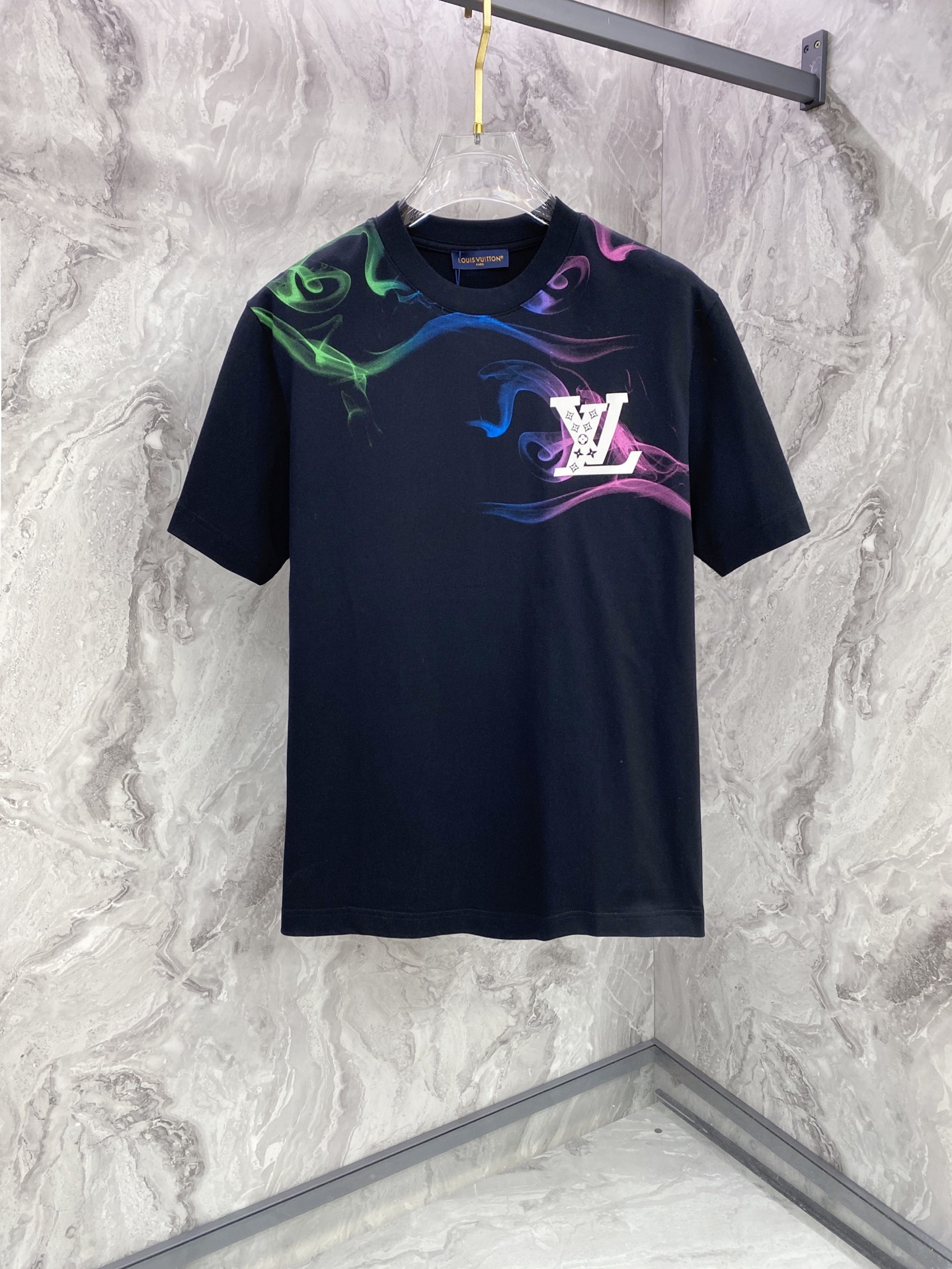 Louis Vuitton Basic Clothing Cotton Black S-l-xxl