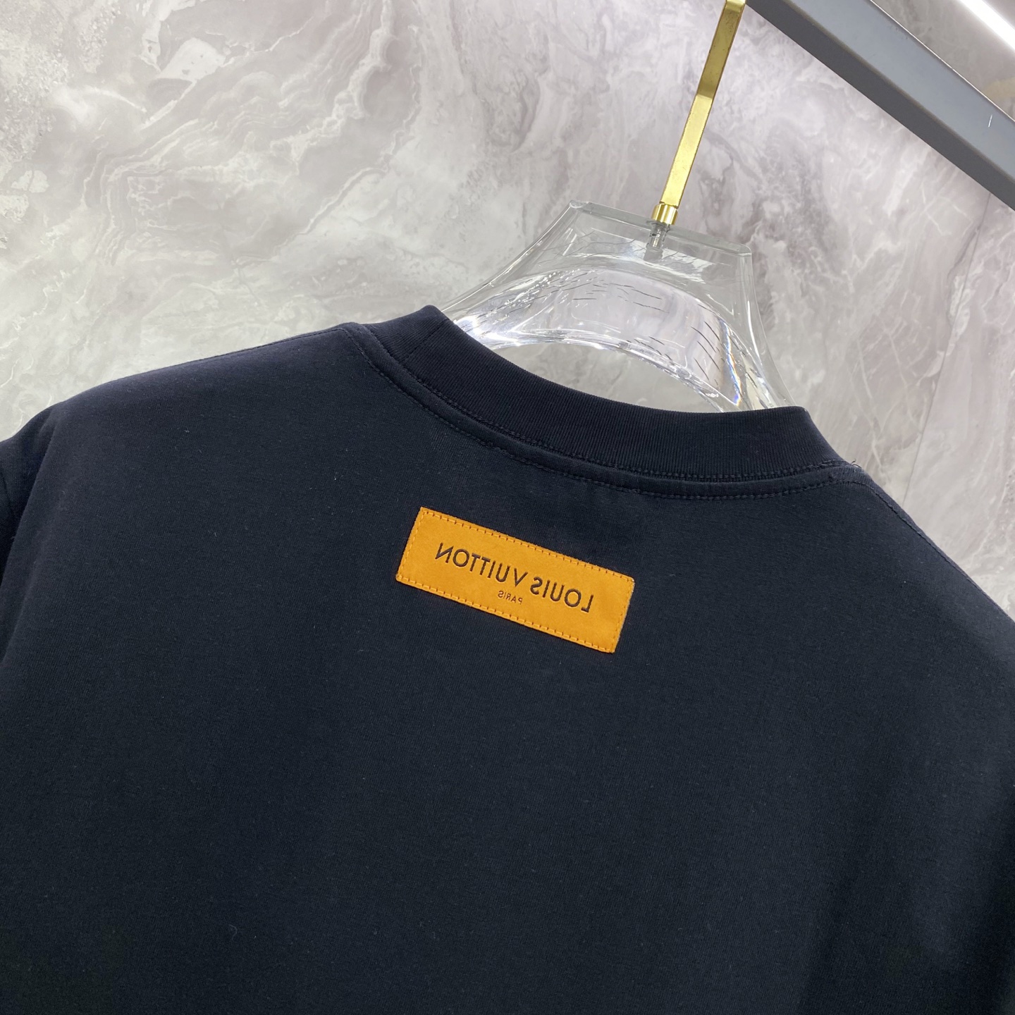 Louis Vuitton Basic Clothing Cotton Black S-l-xxl