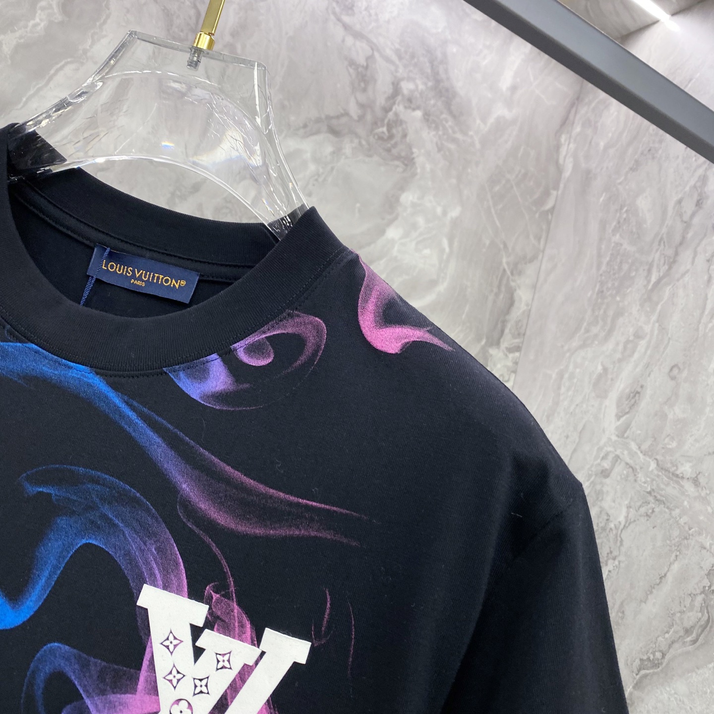 Louis Vuitton Basic Clothing Cotton Black S-l-xxl