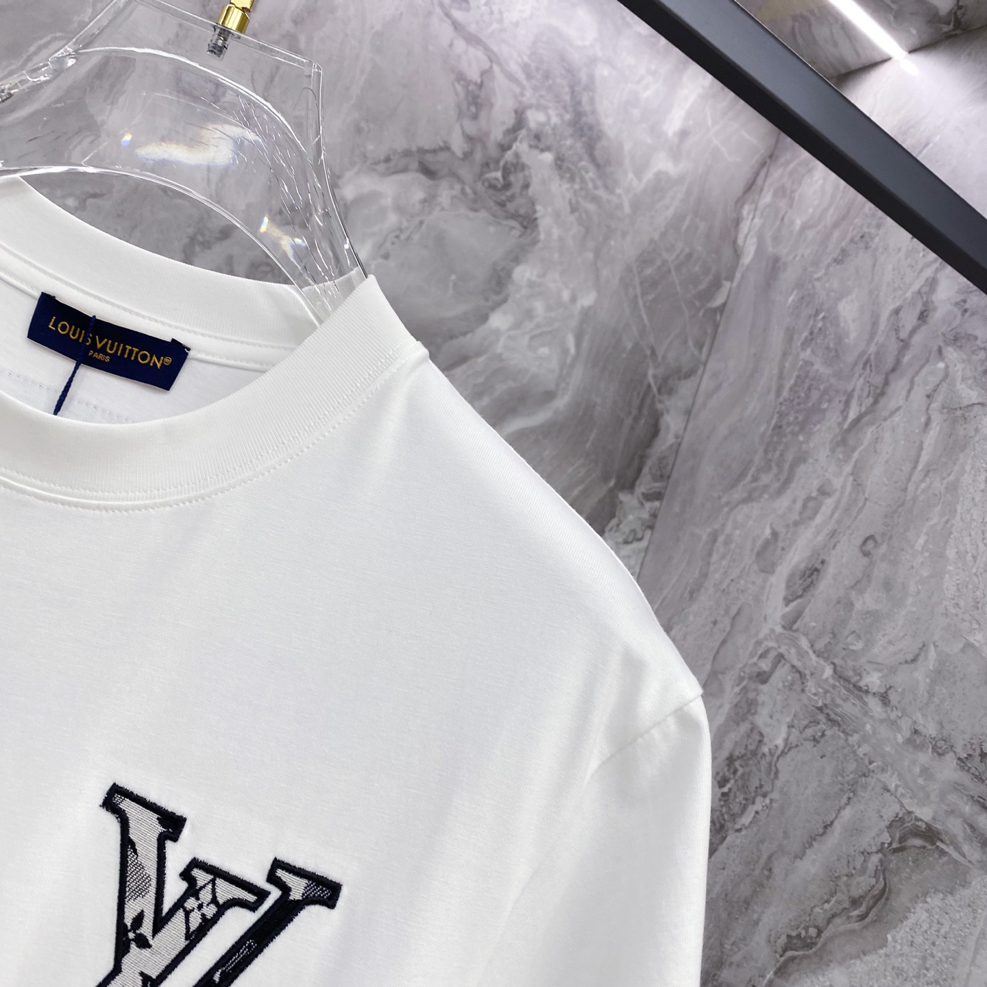 Louis Vuitton Basic Clothing Cotton Black S-l-xxl