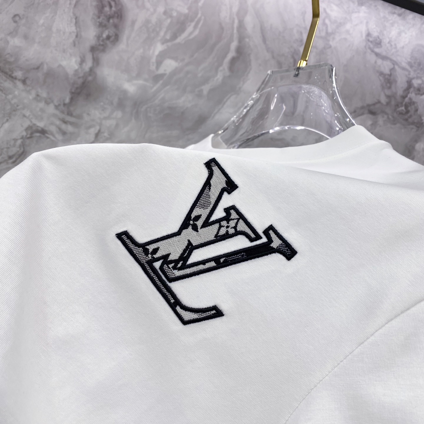 Louis Vuitton Basic Clothing Cotton Black S-l-xxl