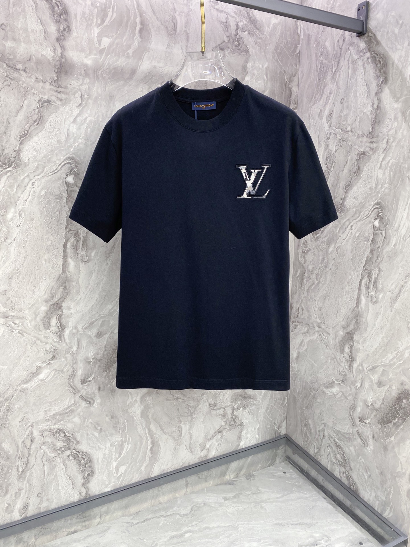 Louis Vuitton Basic Clothing Cotton Black S-l-xxl