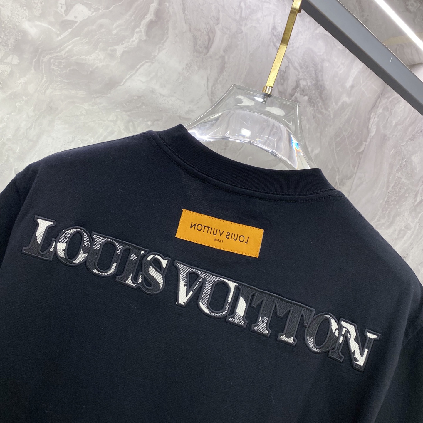 Louis Vuitton Basic Clothing Cotton Black S-l-xxl