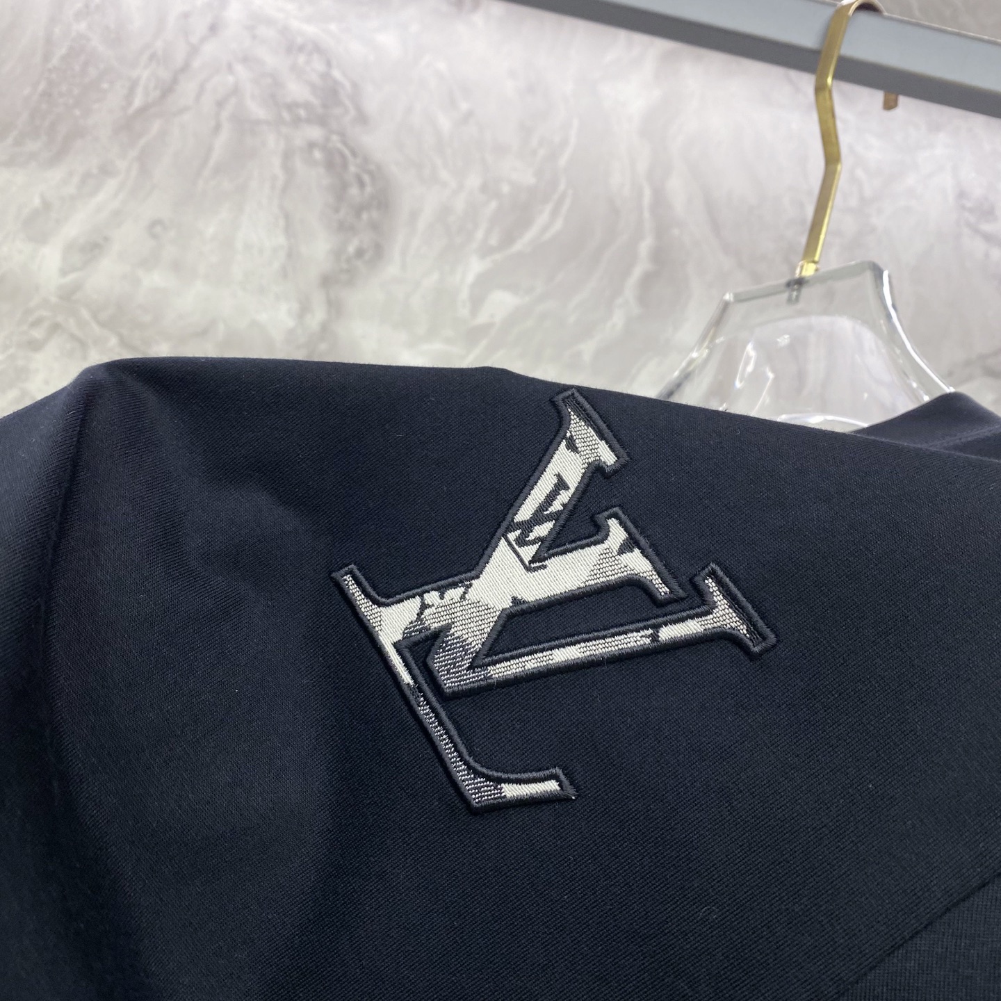 Louis Vuitton Basic Clothing Cotton Black S-l-xxl