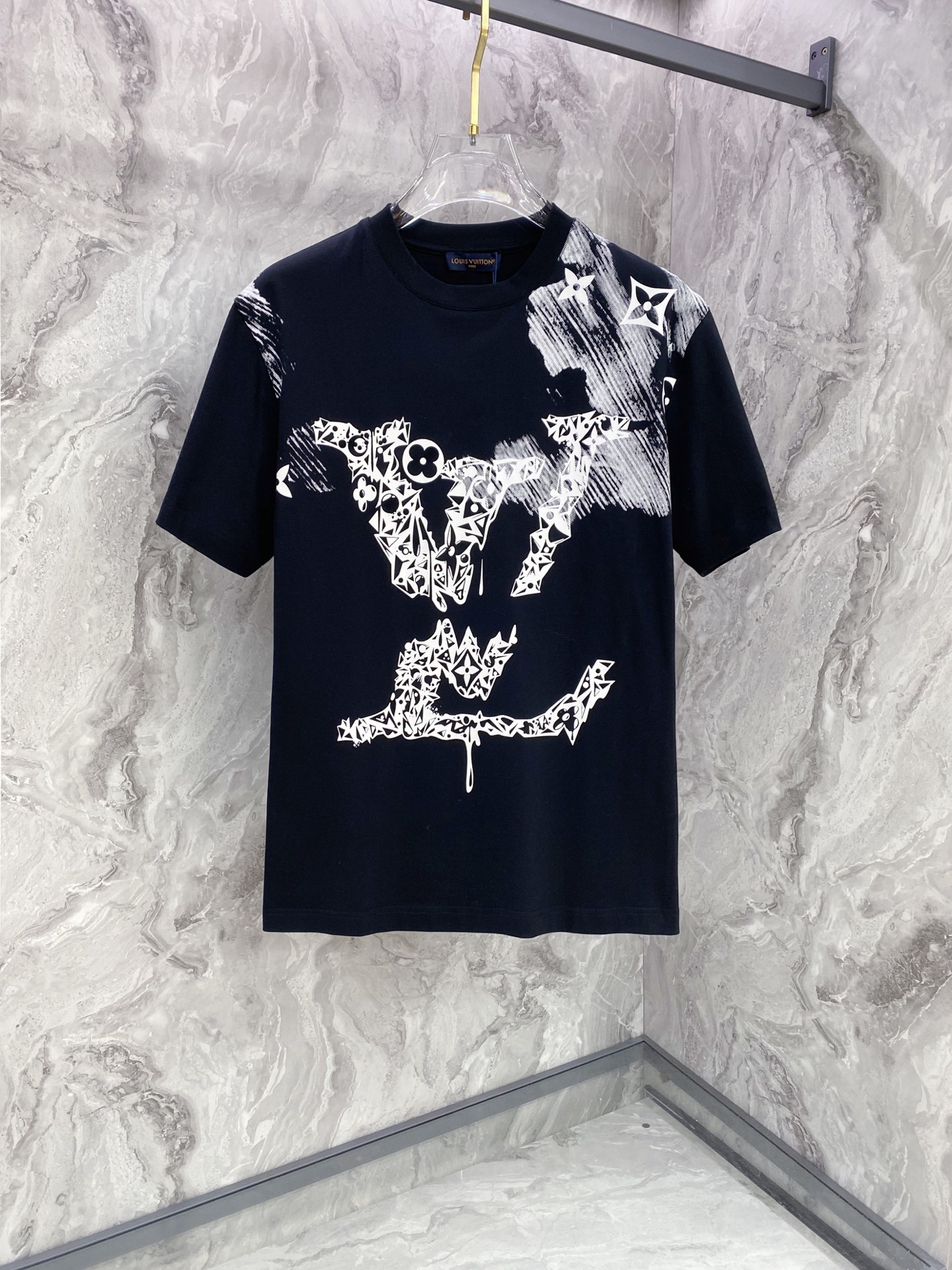 Louis Vuitton Basic Clothing Cotton Black S-l-xxl
