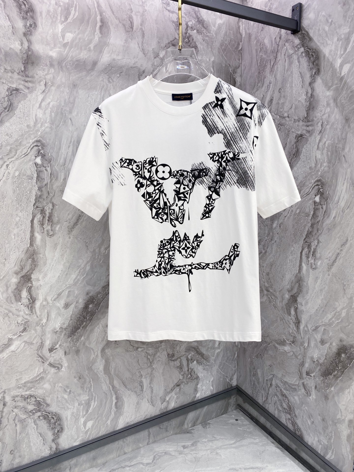 Louis Vuitton Basic Clothing Cotton Black S-l-xxl