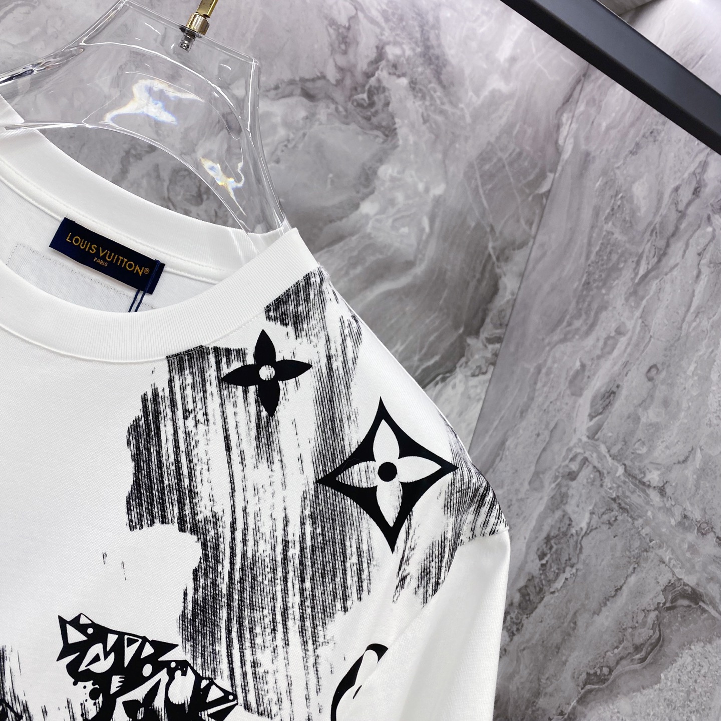 Louis Vuitton Basic Clothing Cotton Black S-l-xxl