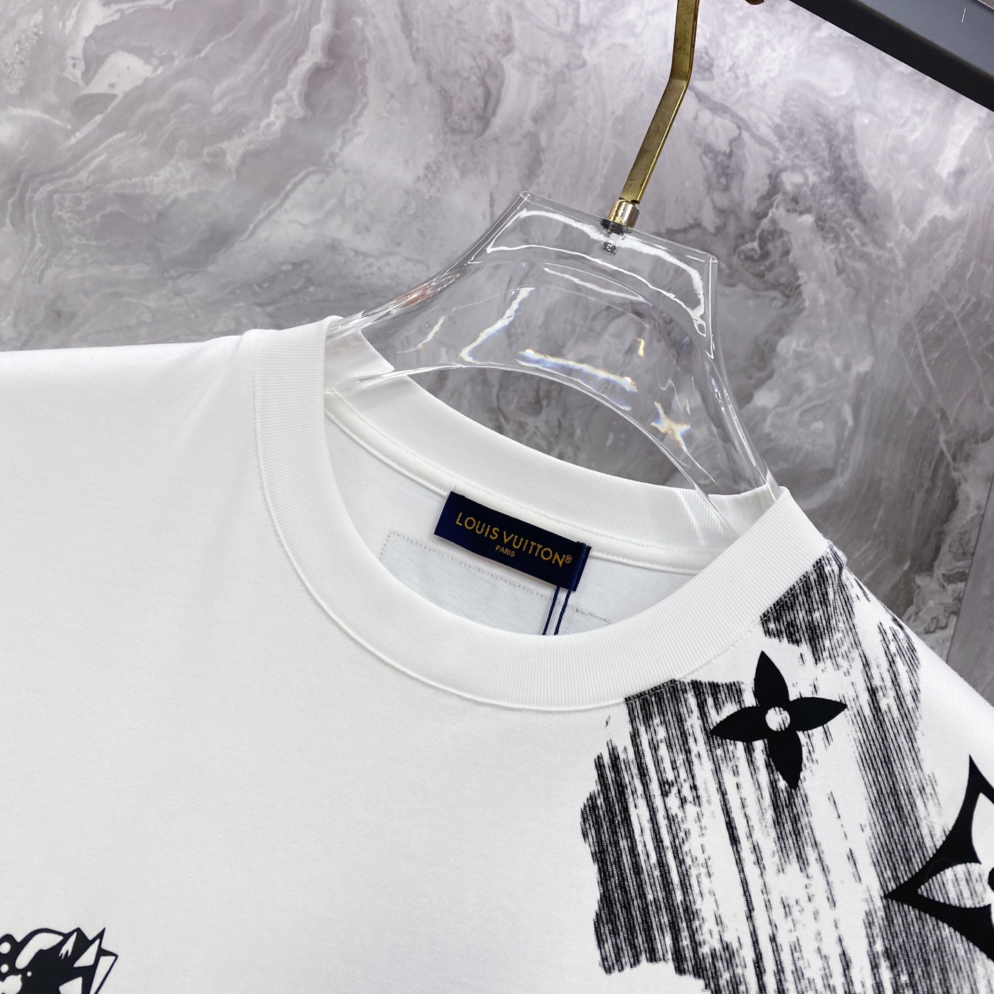 Louis Vuitton Basic Clothing Cotton Black S-l-xxl