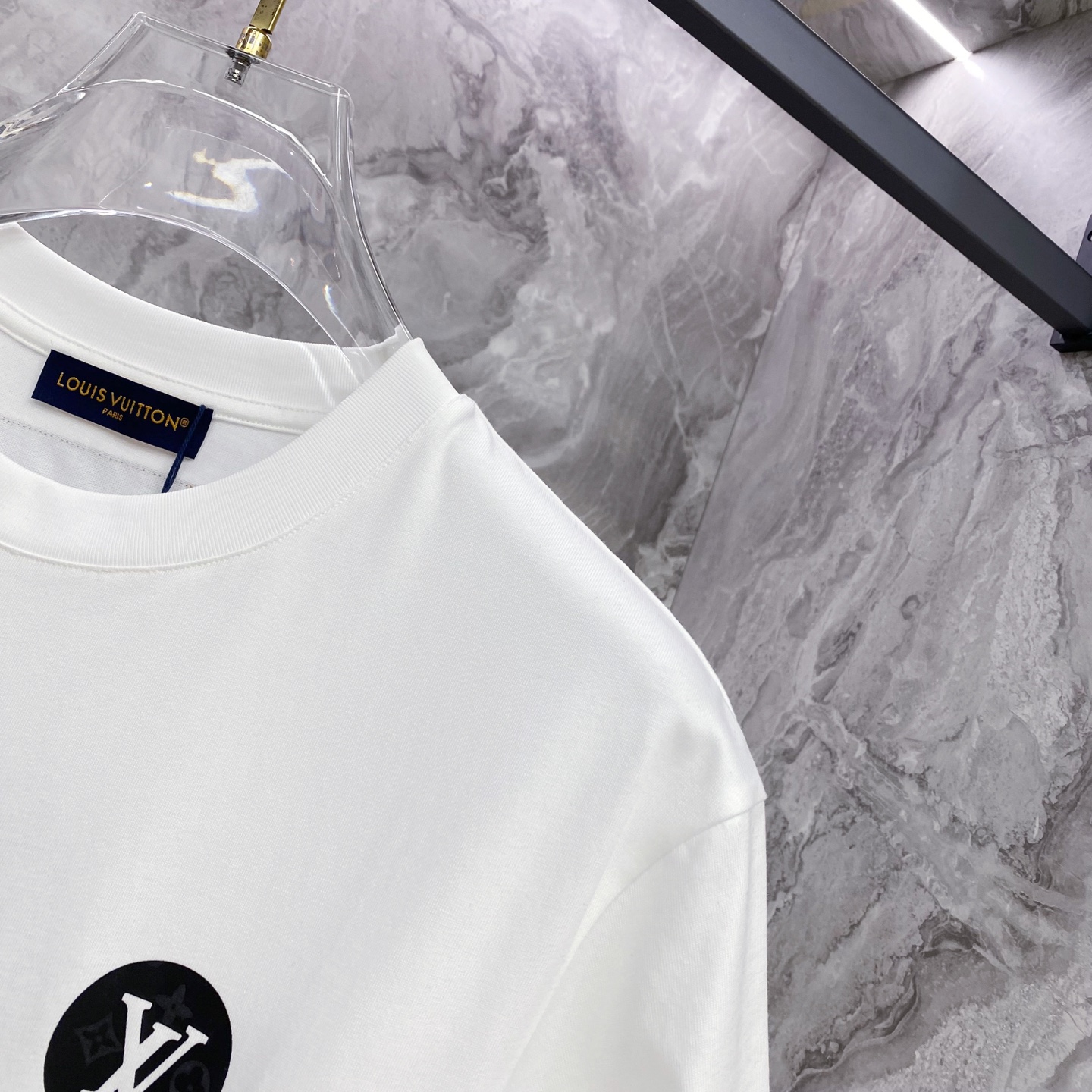 Louis Vuitton Basic Clothing Cotton Black S-l-xxl