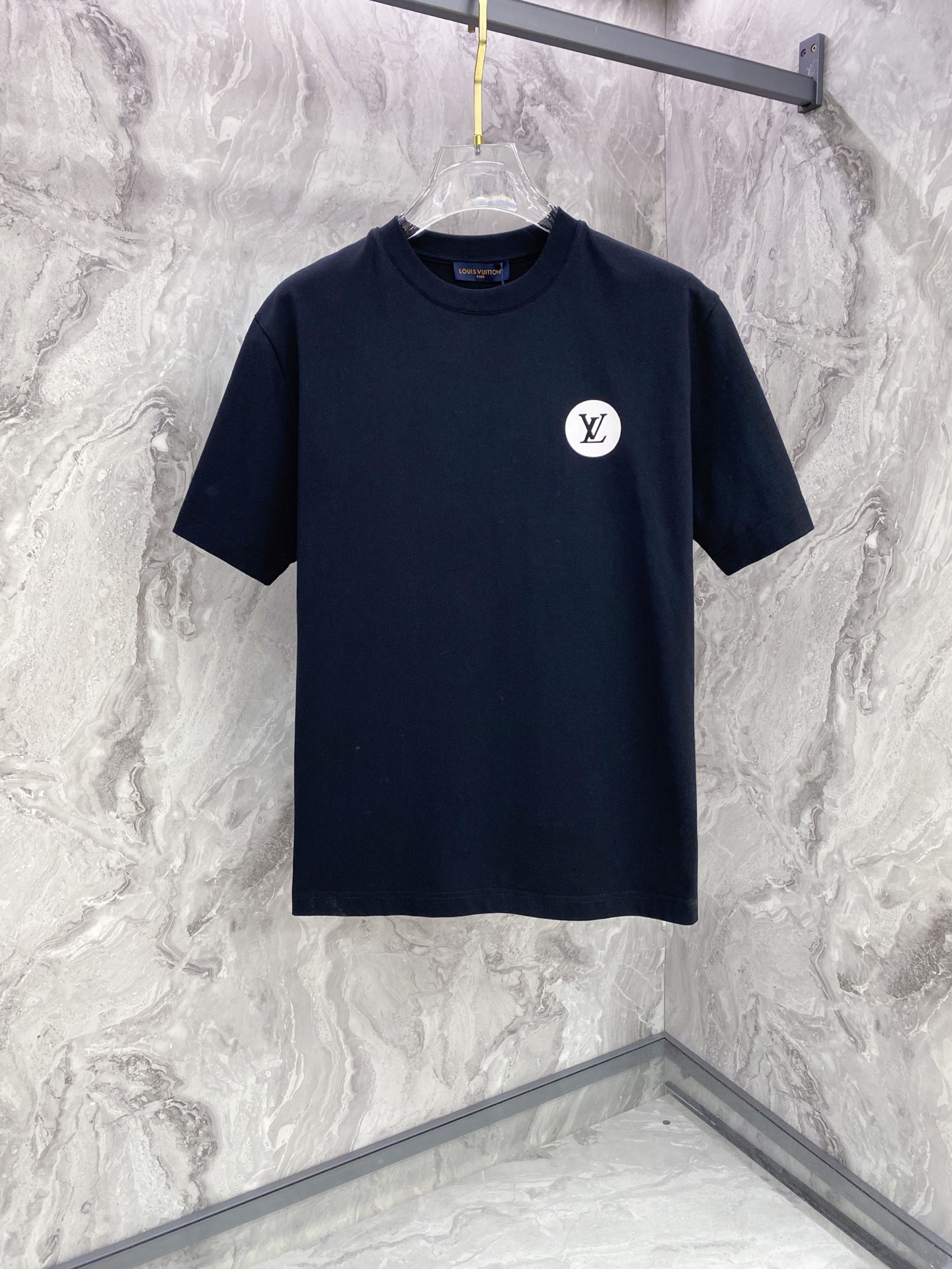 Louis Vuitton Basic Clothing Cotton Black S-l-xxl