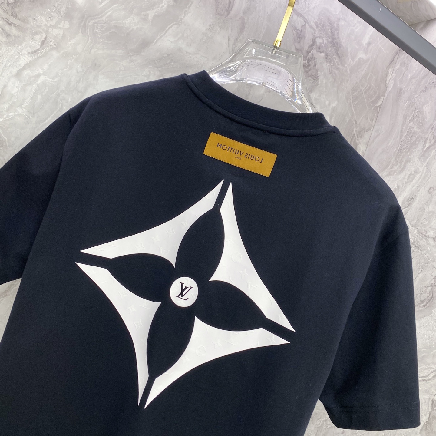 Louis Vuitton Basic Clothing Cotton Black S-l-xxl