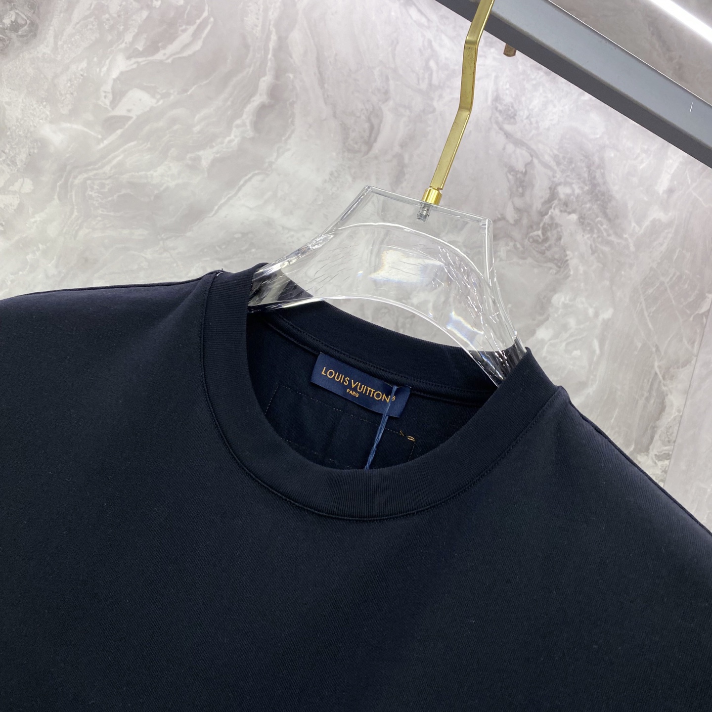 Louis Vuitton Basic Clothing Cotton Black S-l-xxl