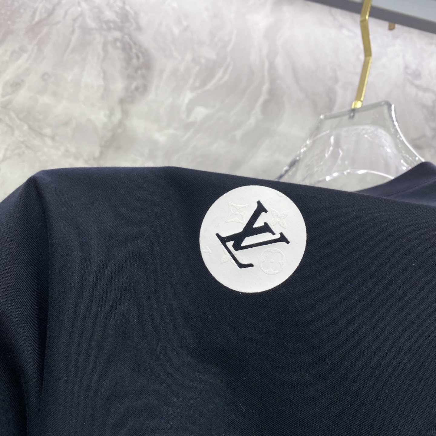 Louis Vuitton Basic Clothing Cotton Black S-l-xxl