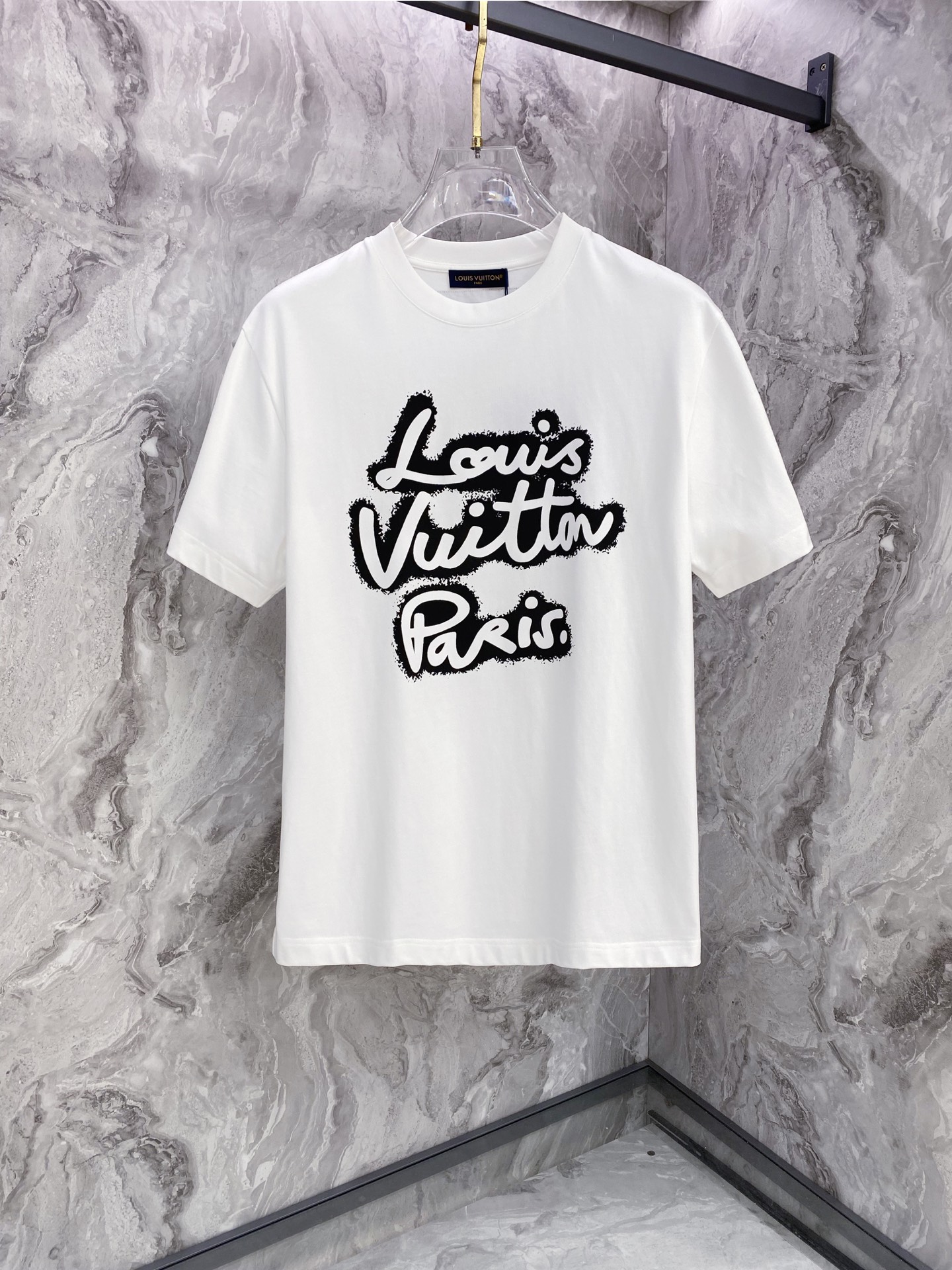 Louis Vuitton Basic Clothing Cotton Black S-l-xxl