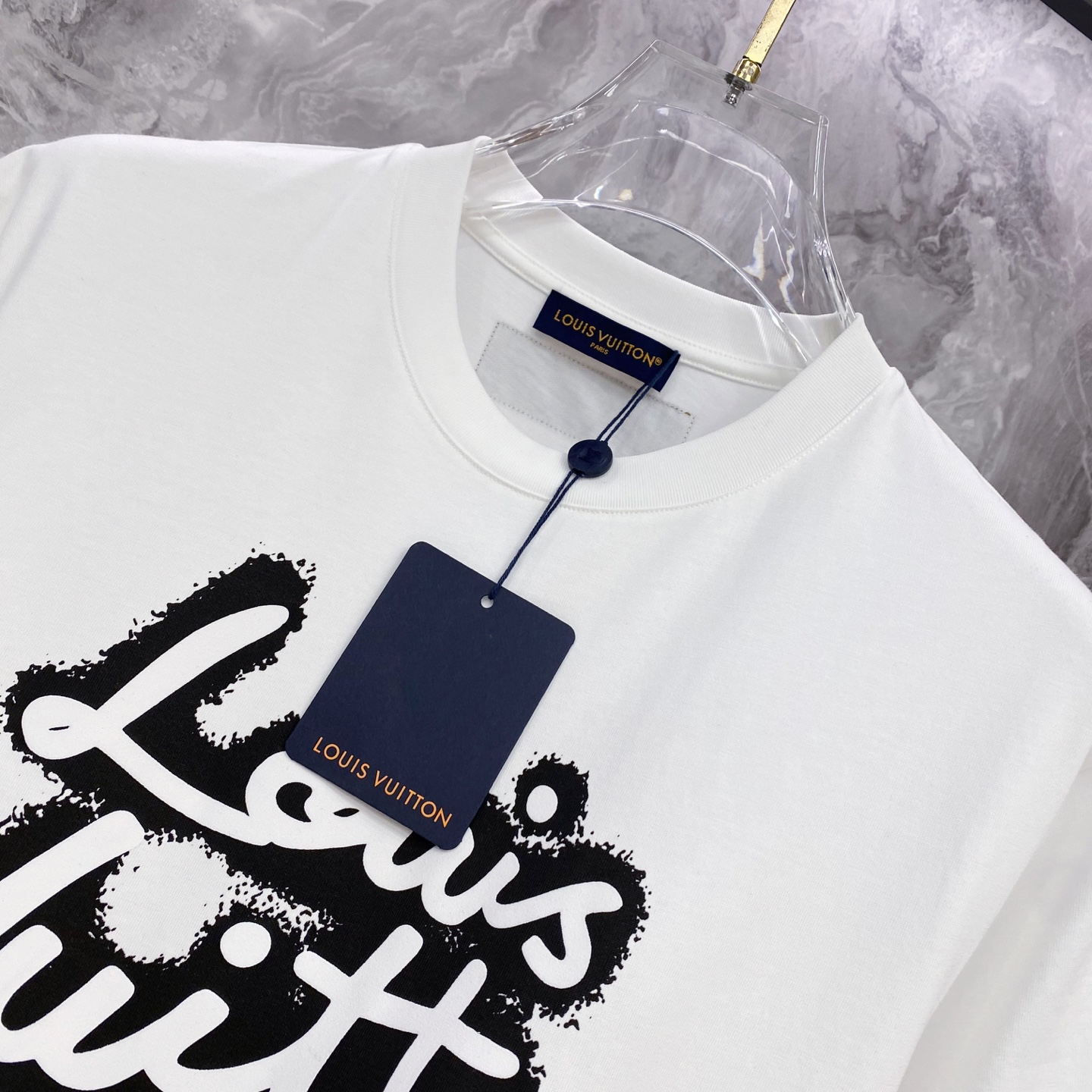 Louis Vuitton Basic Clothing Cotton Black S-l-xxl