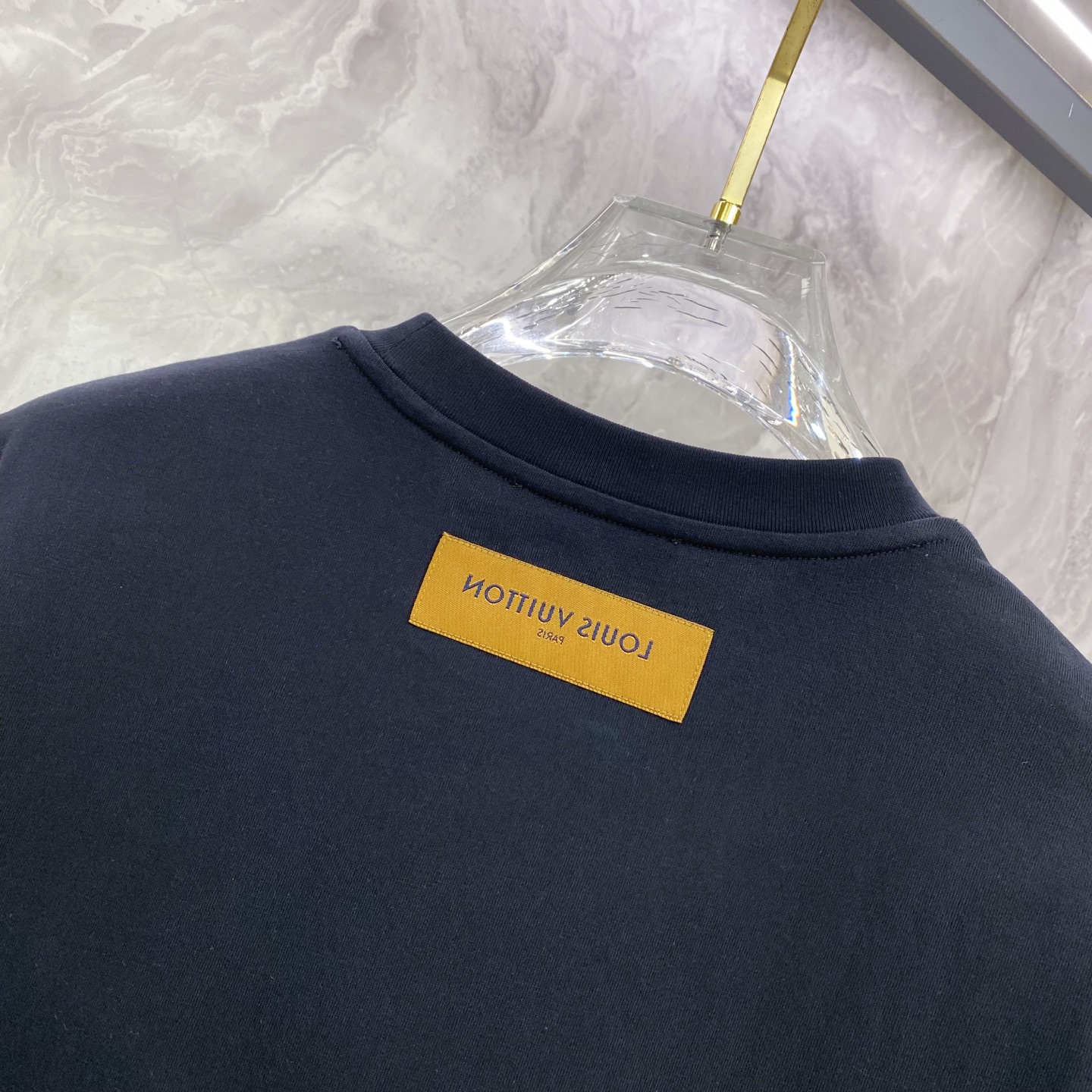 Louis Vuitton Basic Clothing Cotton Black S-l-xxl