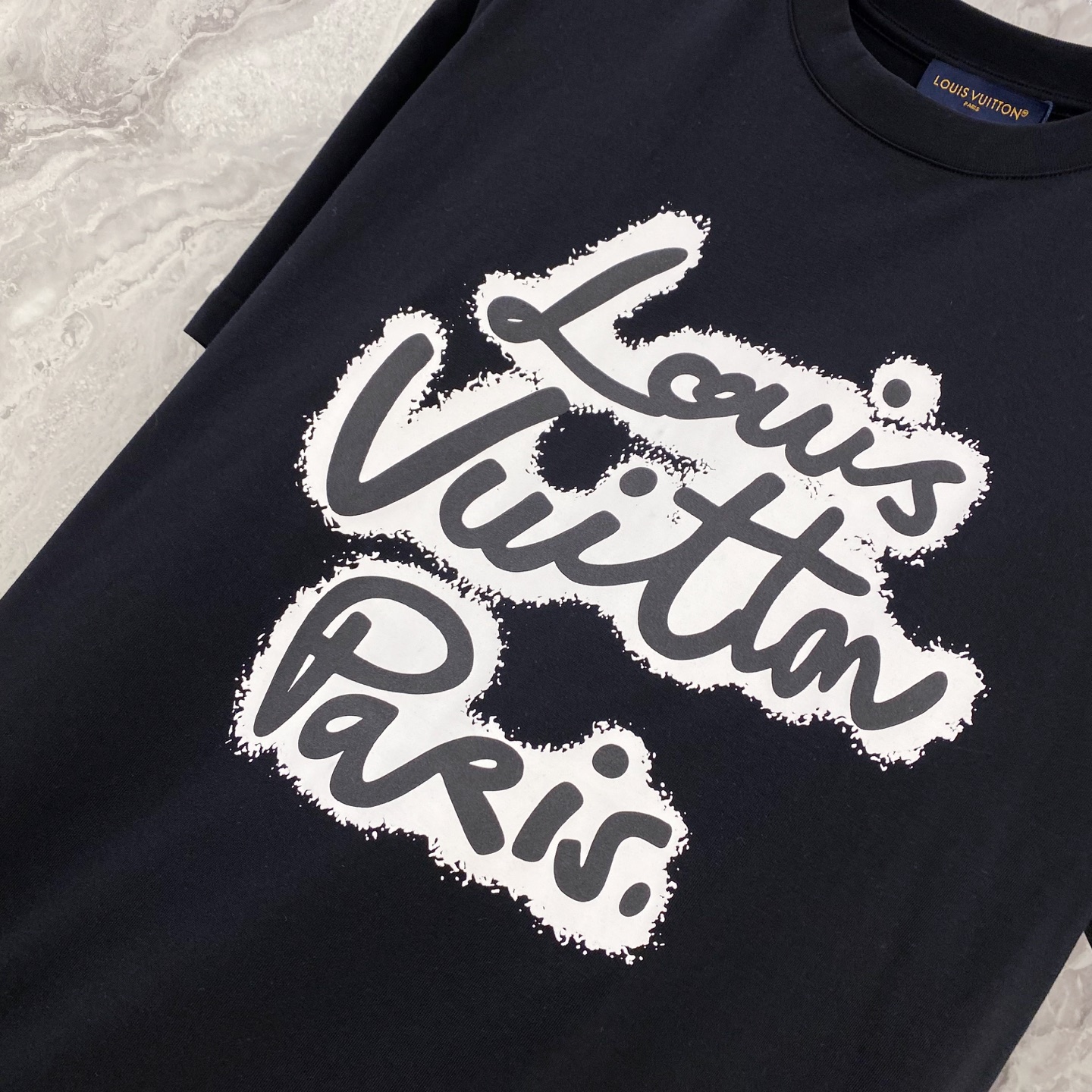 Louis Vuitton Basic Clothing Cotton Black S-l-xxl