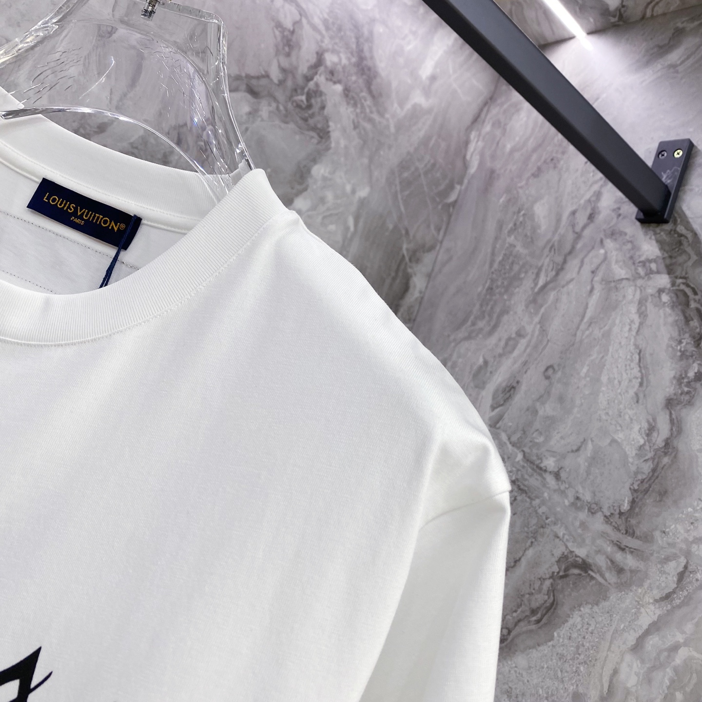 Louis Vuitton Basic Clothing Cotton Black S-l-xxl