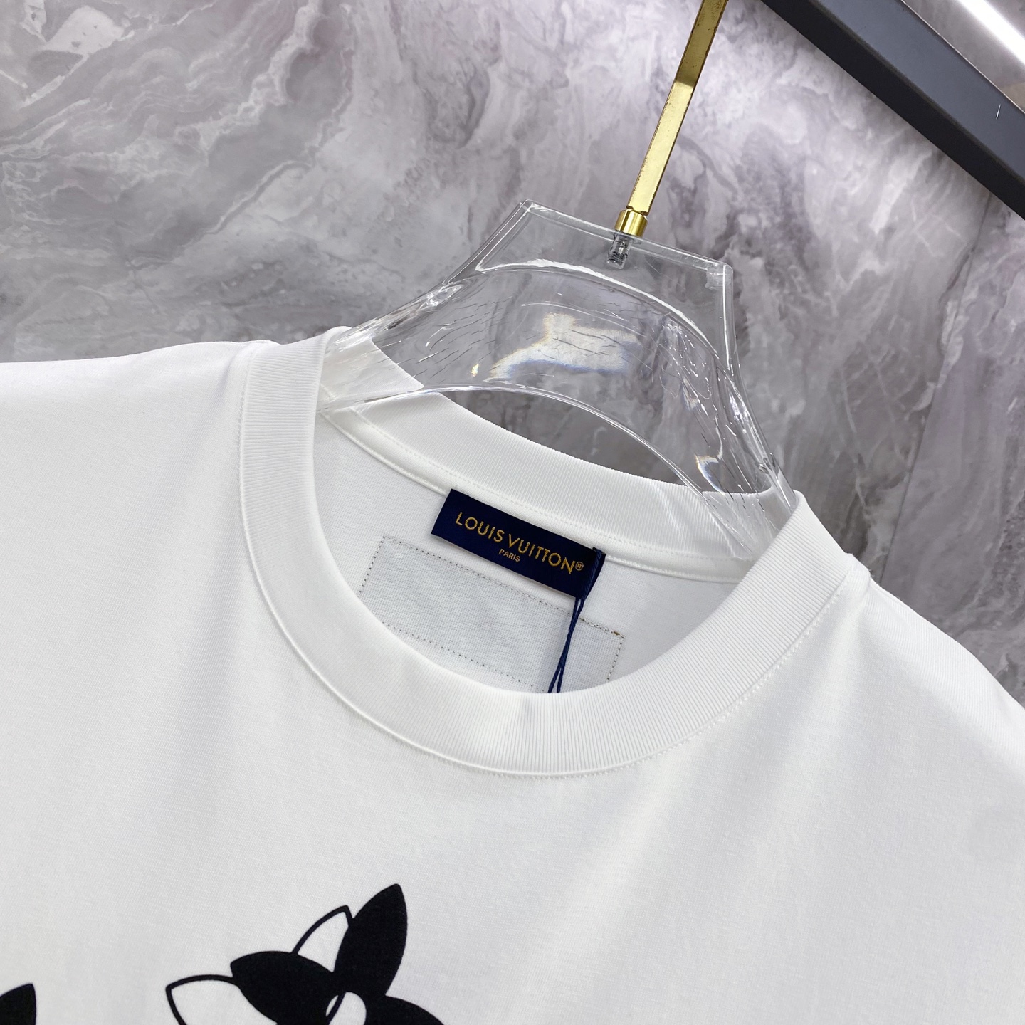 Louis Vuitton Basic Clothing Cotton Black S-l-xxl