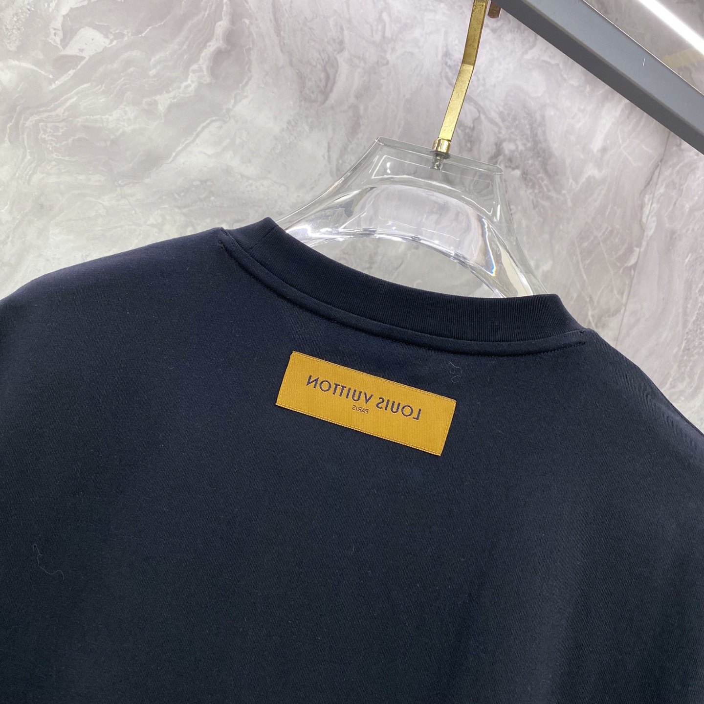 Louis Vuitton Basic Clothing Cotton Black S-l-xxl