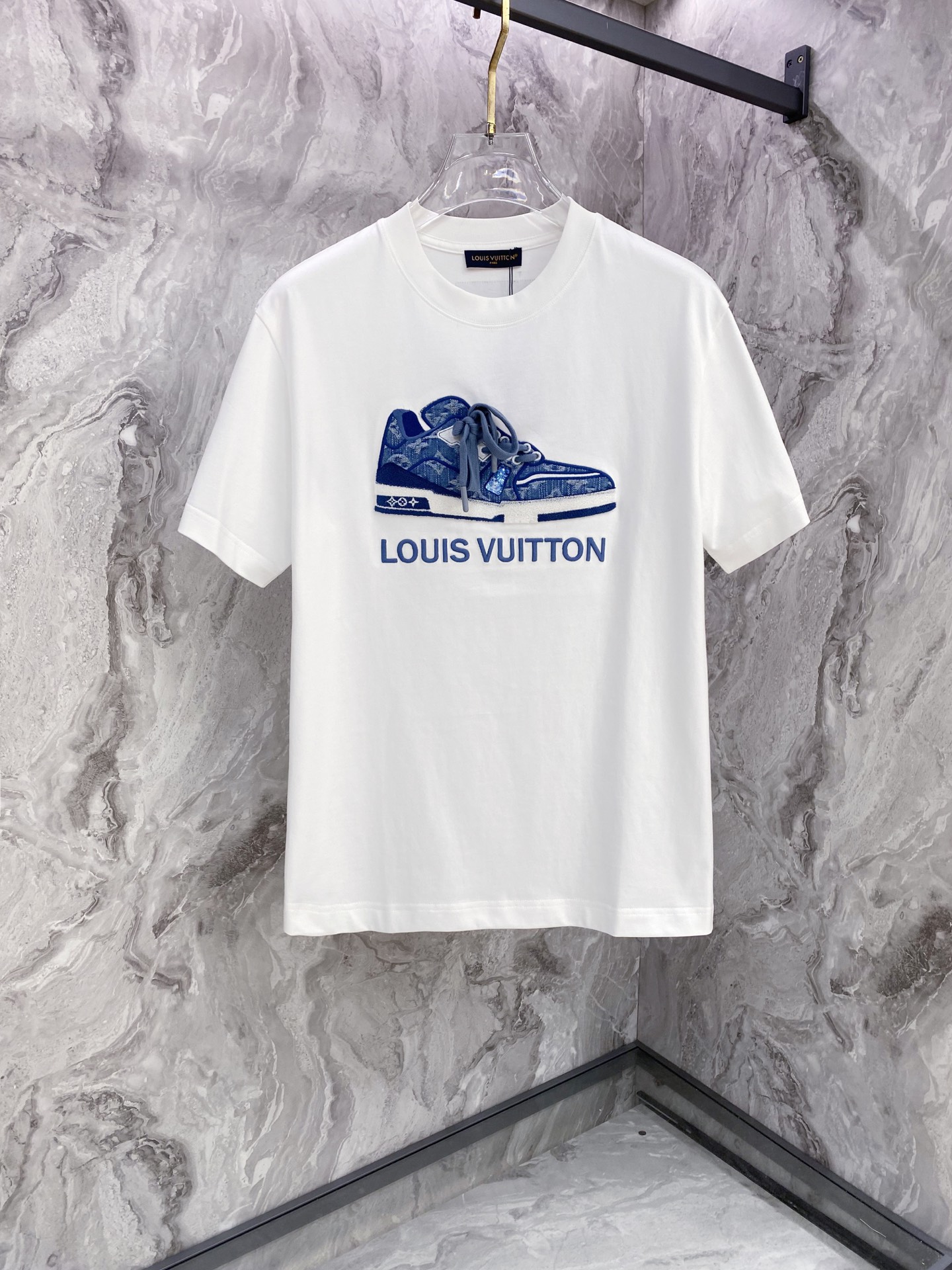 Louis Vuitton Basic Clothing Cotton Black S-l-xxl