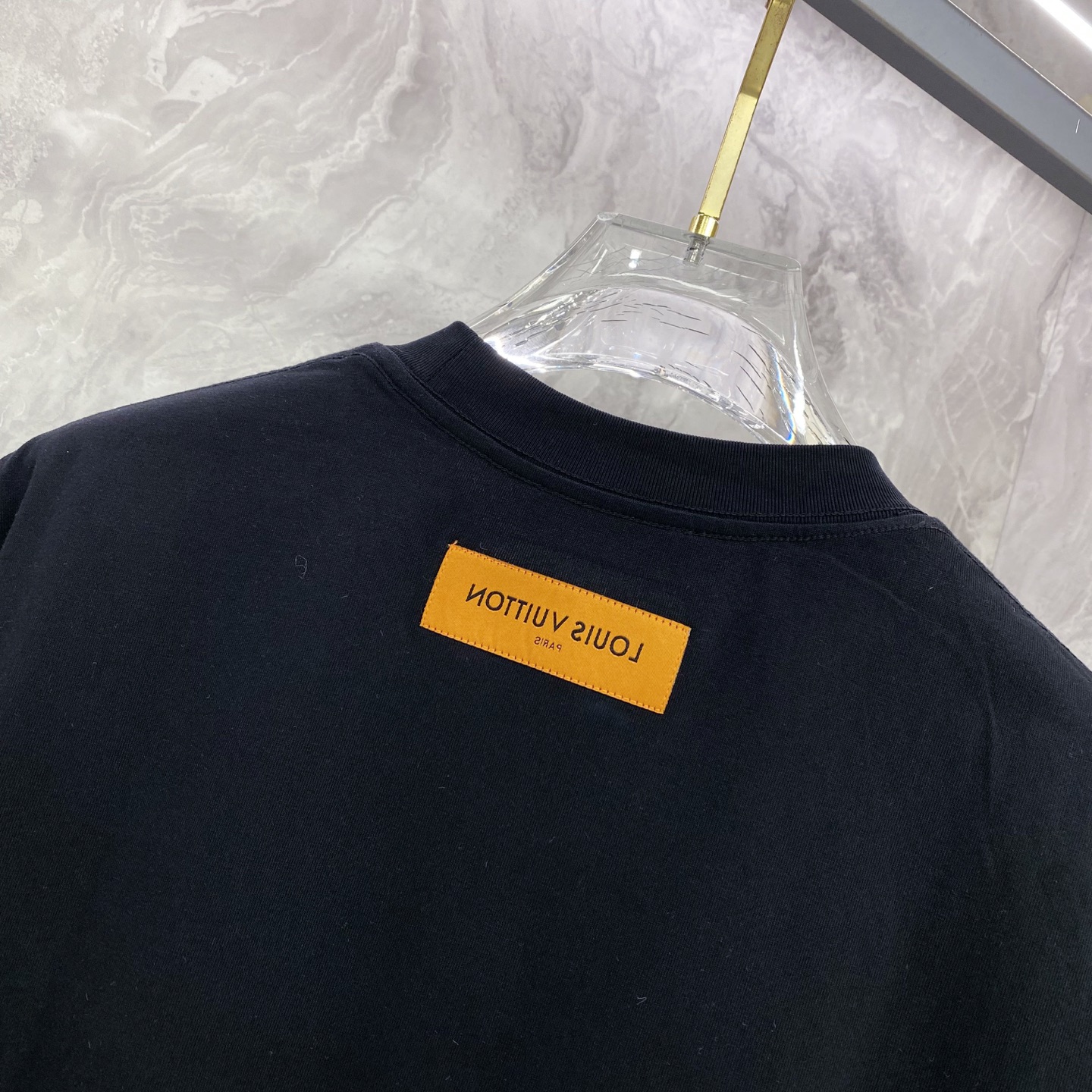 Louis Vuitton Basic Clothing Cotton Black S-l-xxl