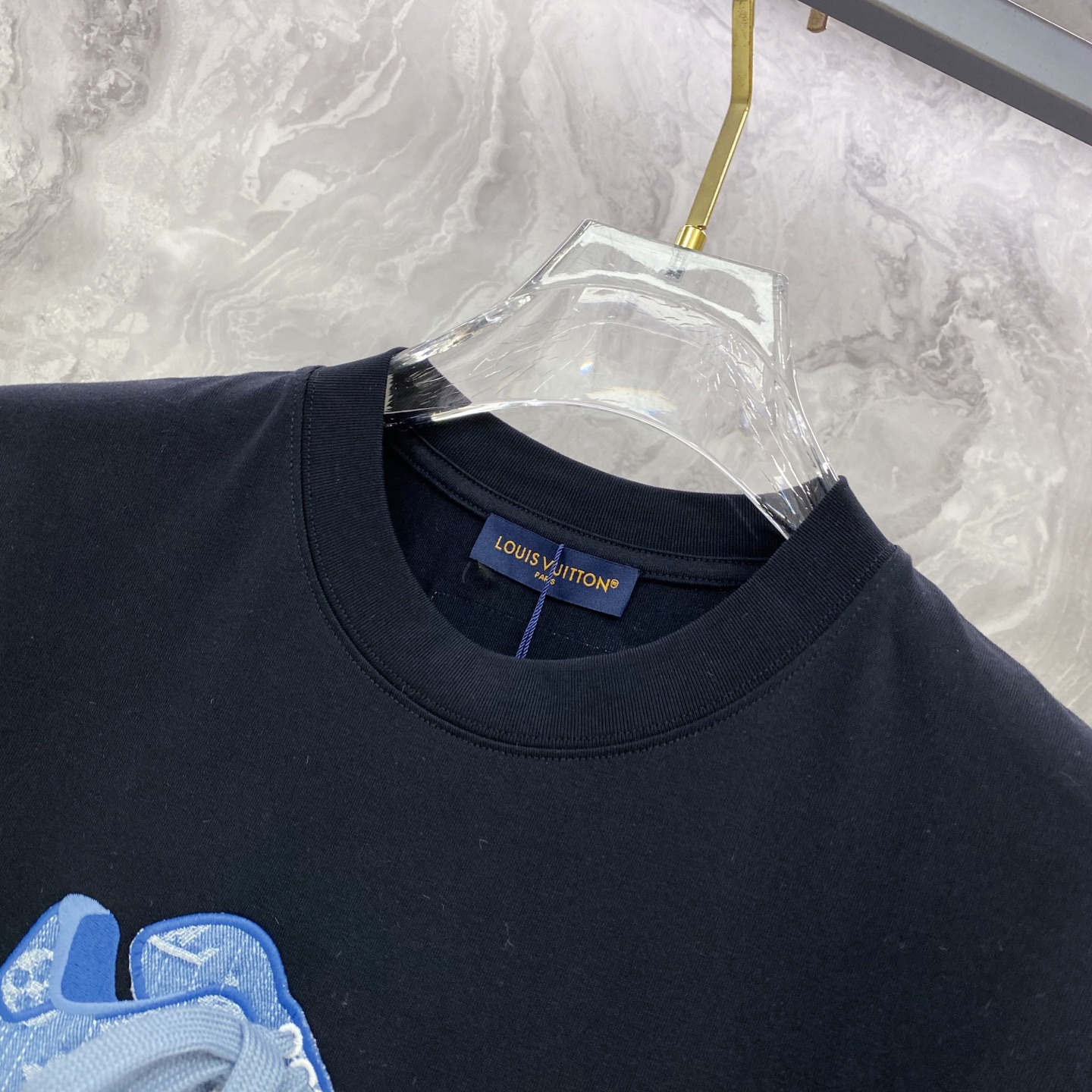 Louis Vuitton Basic Clothing Cotton Black S-l-xxl