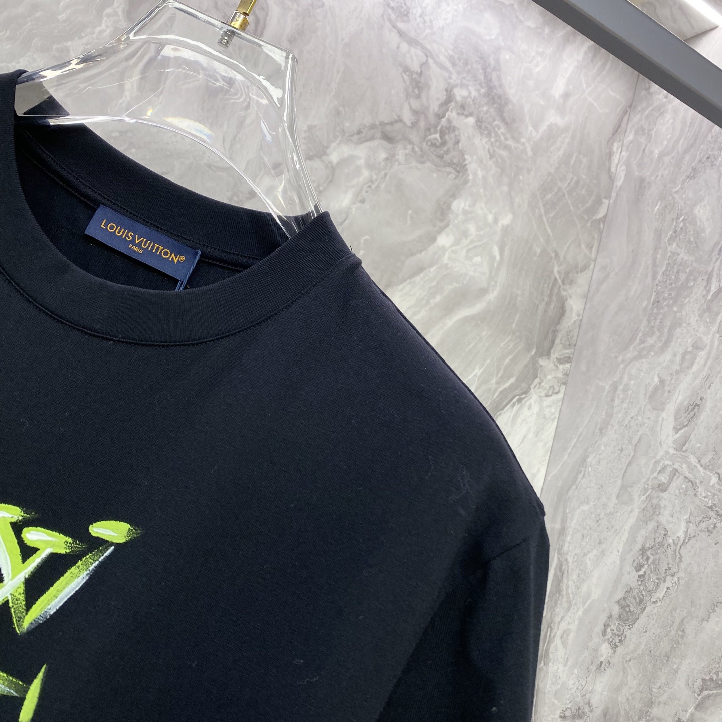 Louis Vuitton Basic Clothing Cotton Black S-l-xxl