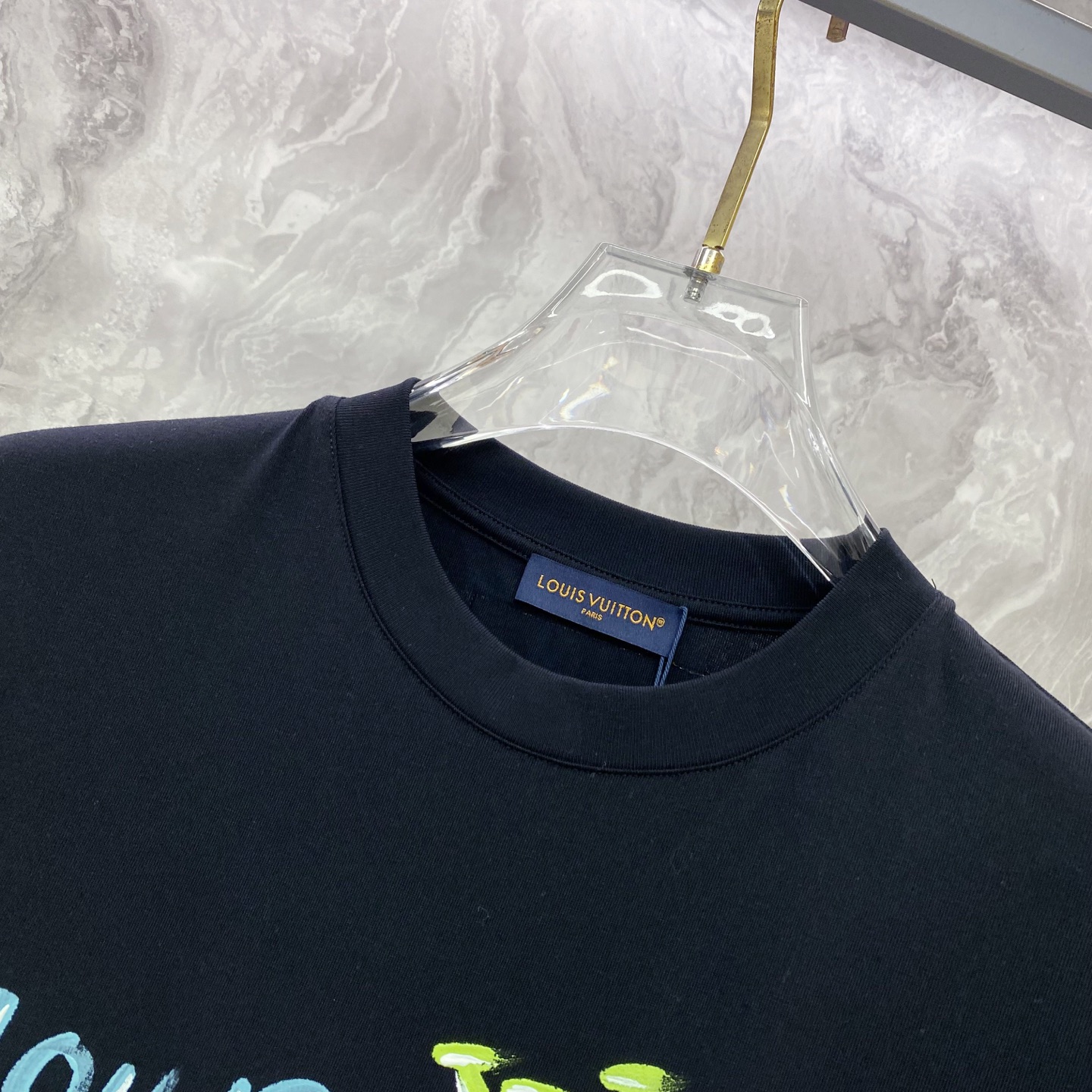 Louis Vuitton Basic Clothing Cotton Black S-l-xxl