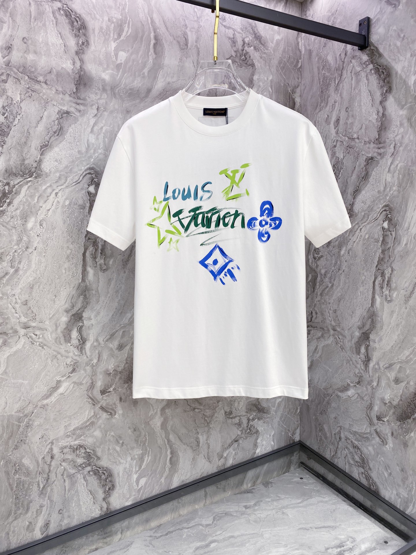 Louis Vuitton Basic Clothing Cotton Black S-l-xxl