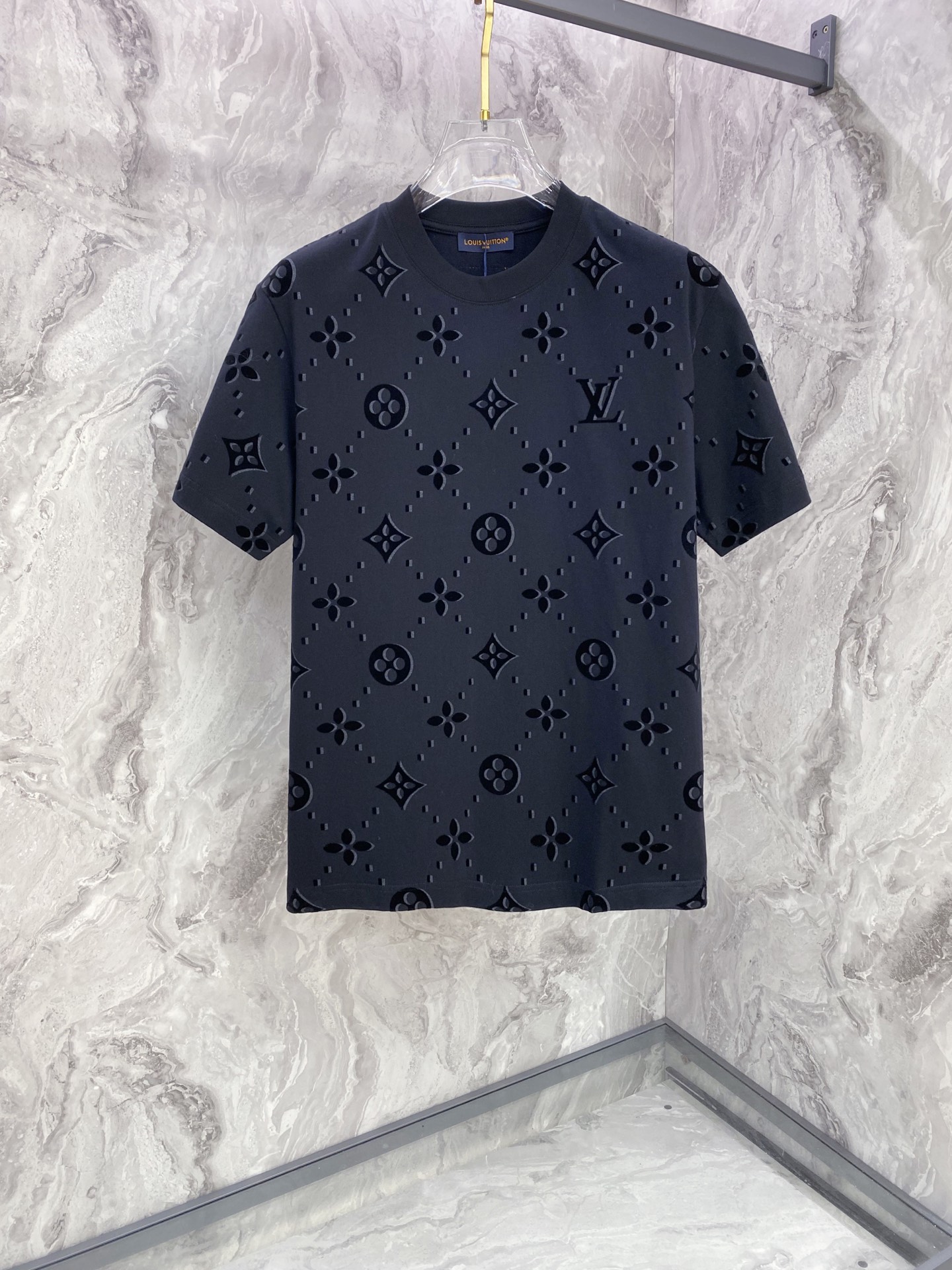 Louis Vuitton Basic Clothing Cotton Black S-l-xxl