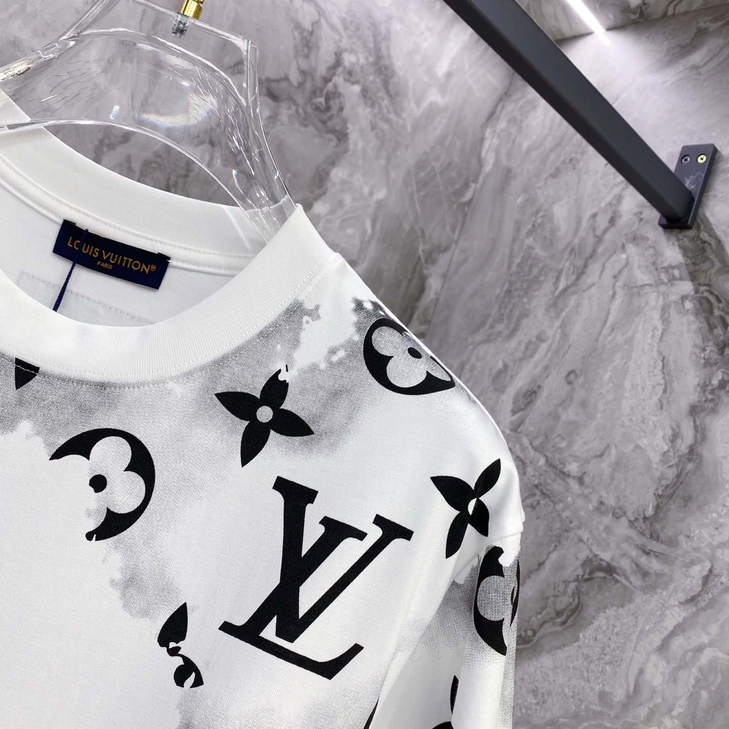 Louis Vuitton Basic Clothing Cotton Black S-l-xxl