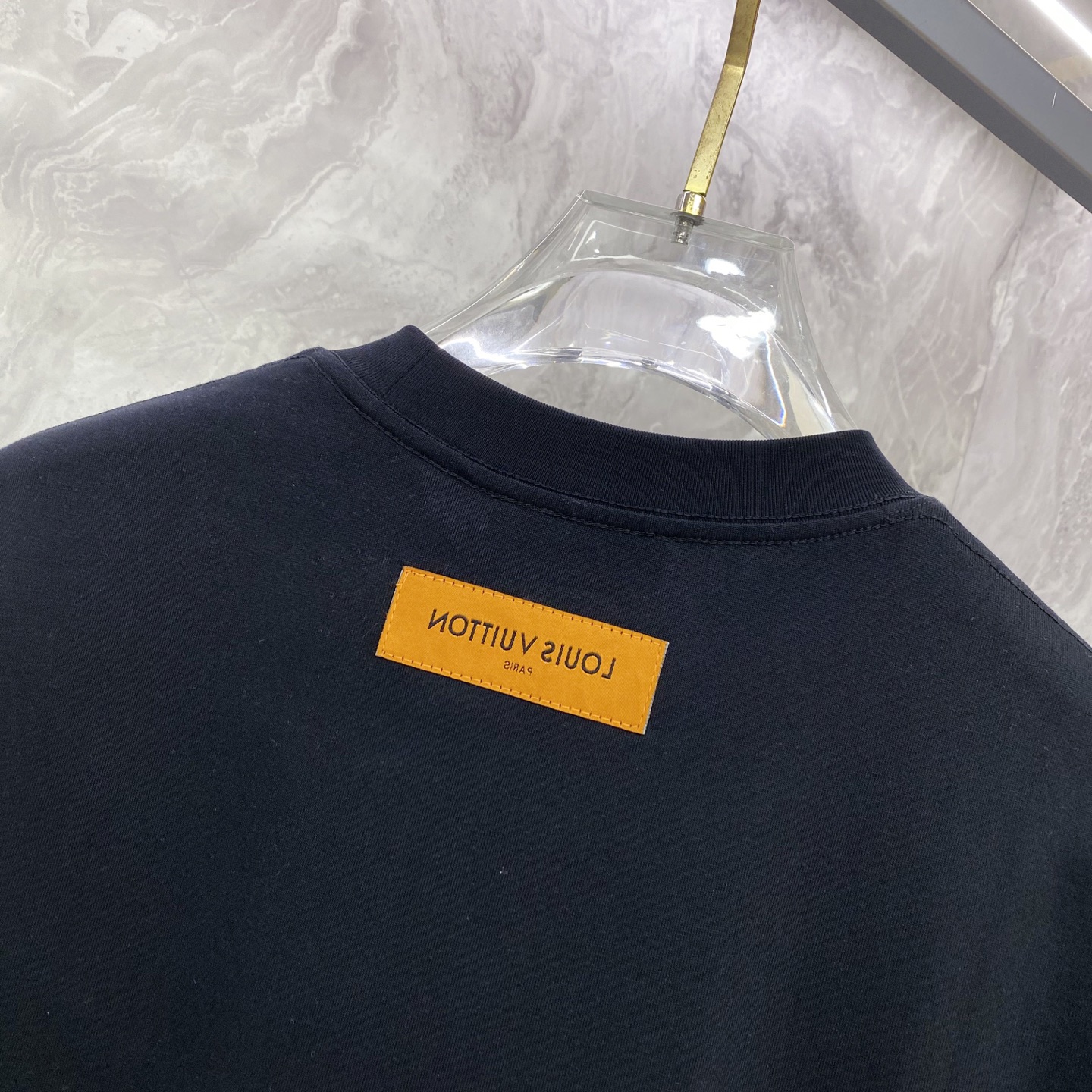 Louis Vuitton Basic Clothing Cotton Black S-l-xxl