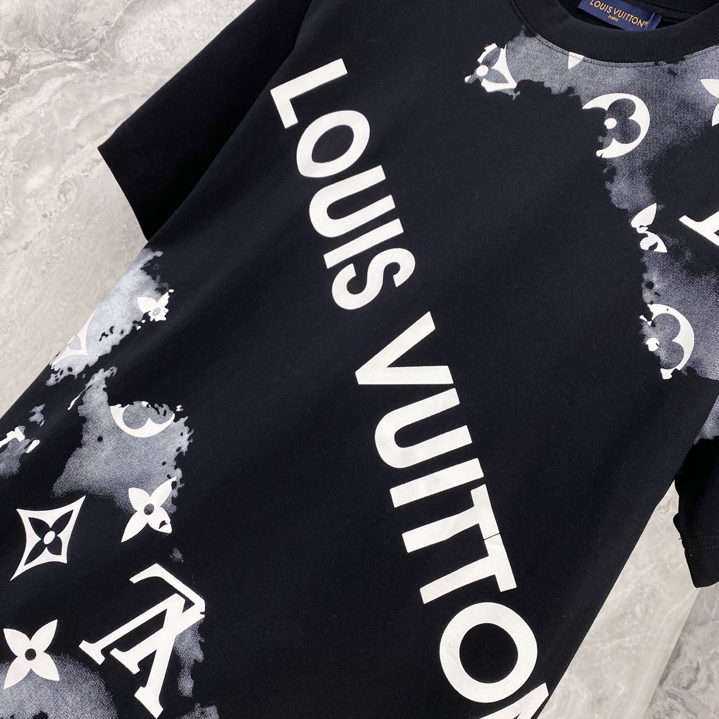 Louis Vuitton Basic Clothing Cotton Black S-l-xxl
