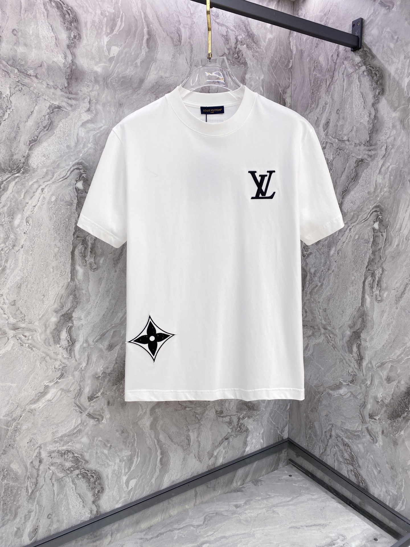 Louis Vuitton Basic Clothing Cotton Black S-l-xxl