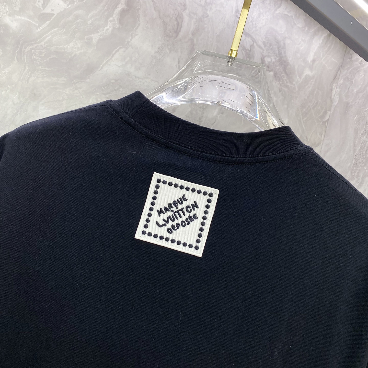 Louis Vuitton Basic Clothing Cotton Black S-l-xxl