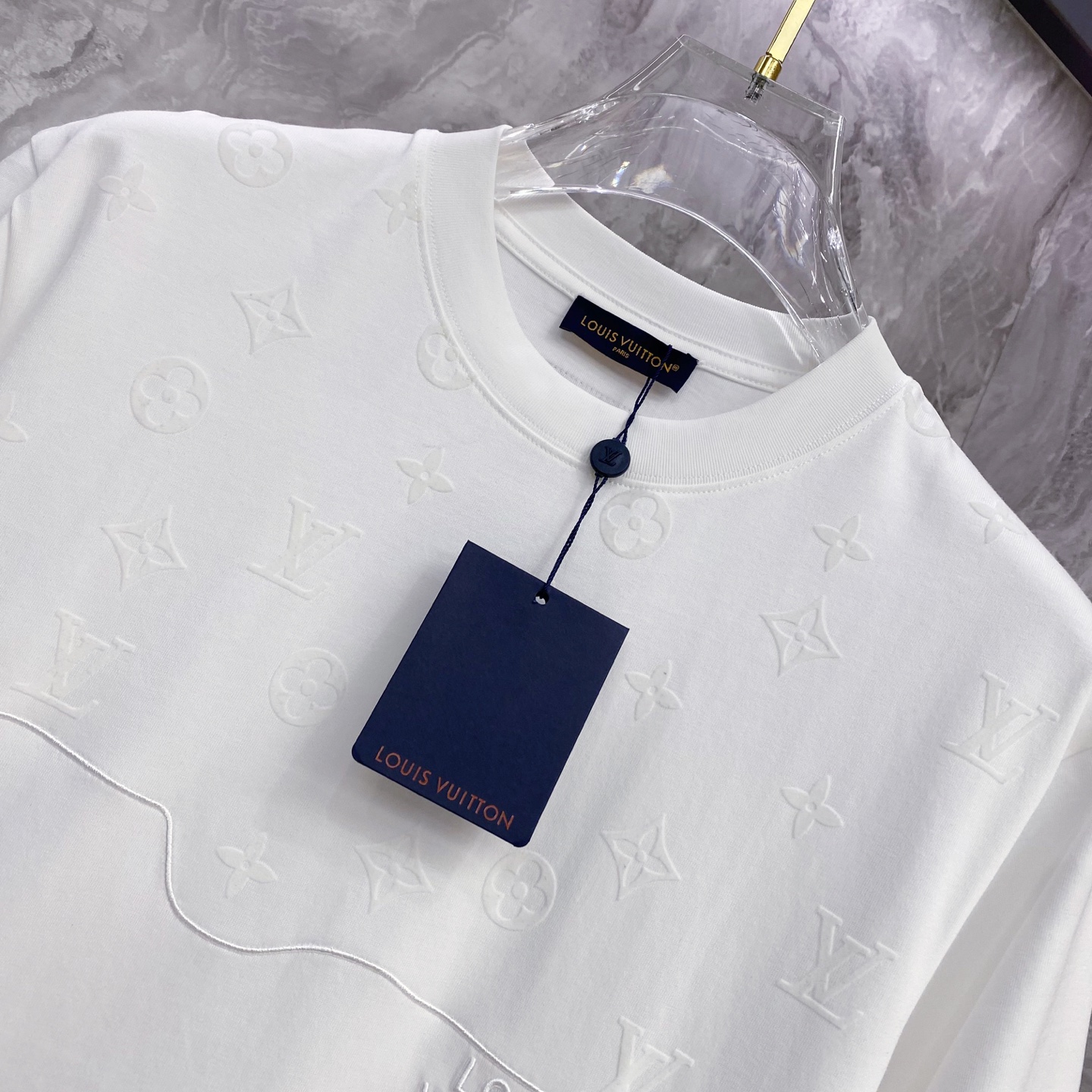 Louis Vuitton Basic Clothing Cotton Black S-l-xxl