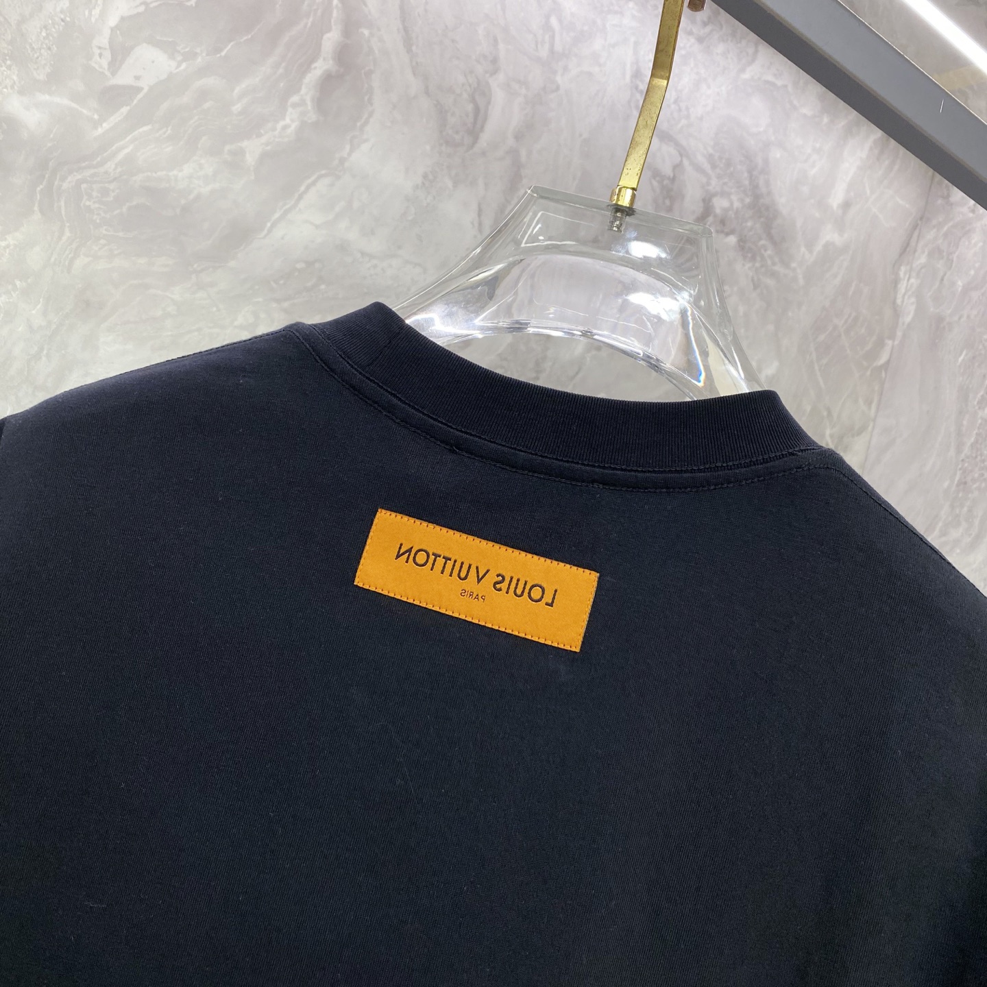 Louis Vuitton Basic Clothing Cotton Black S-l-xxl