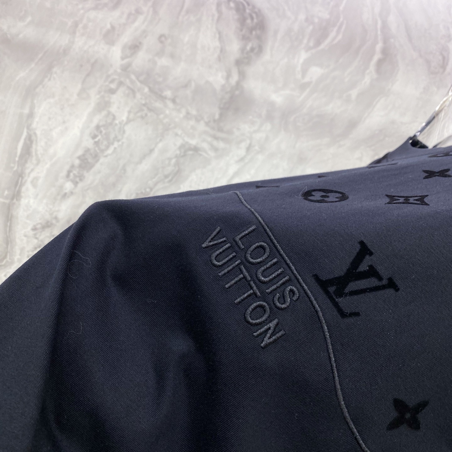 Louis Vuitton Basic Clothing Cotton Black S-l-xxl