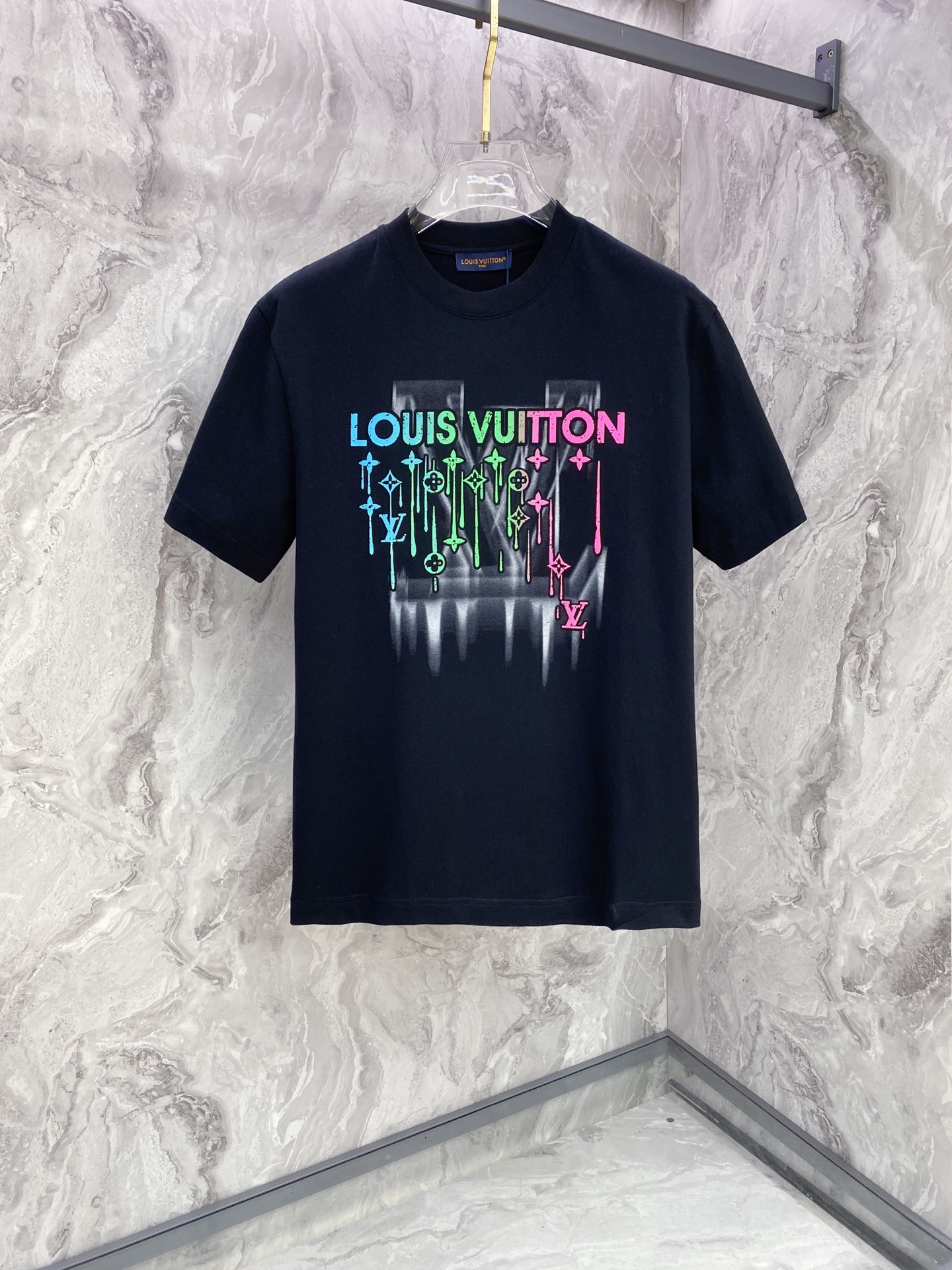 Louis Vuitton Basic Clothing Cotton Black S-l-xxl
