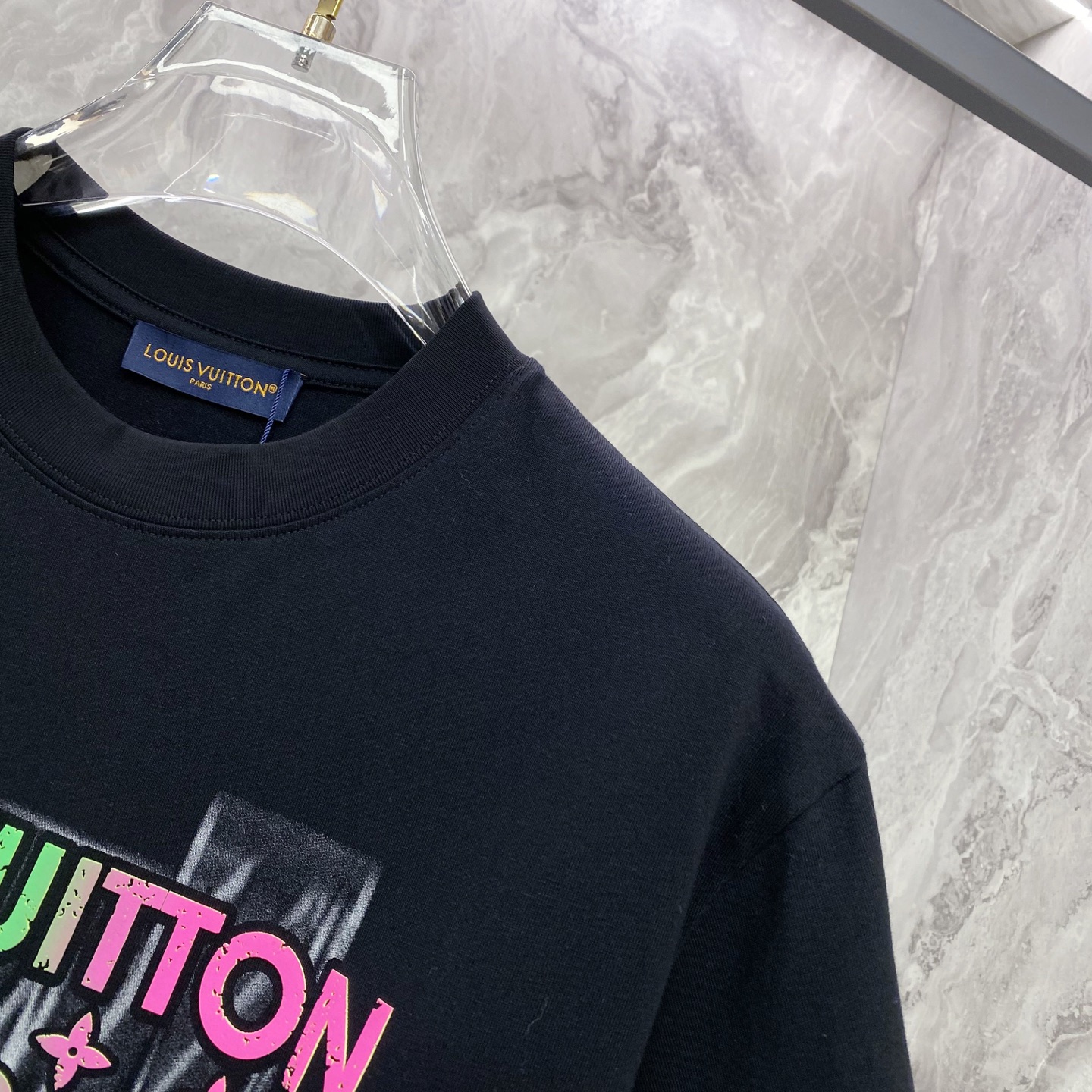 Louis Vuitton Basic Clothing Cotton Black S-l-xxl