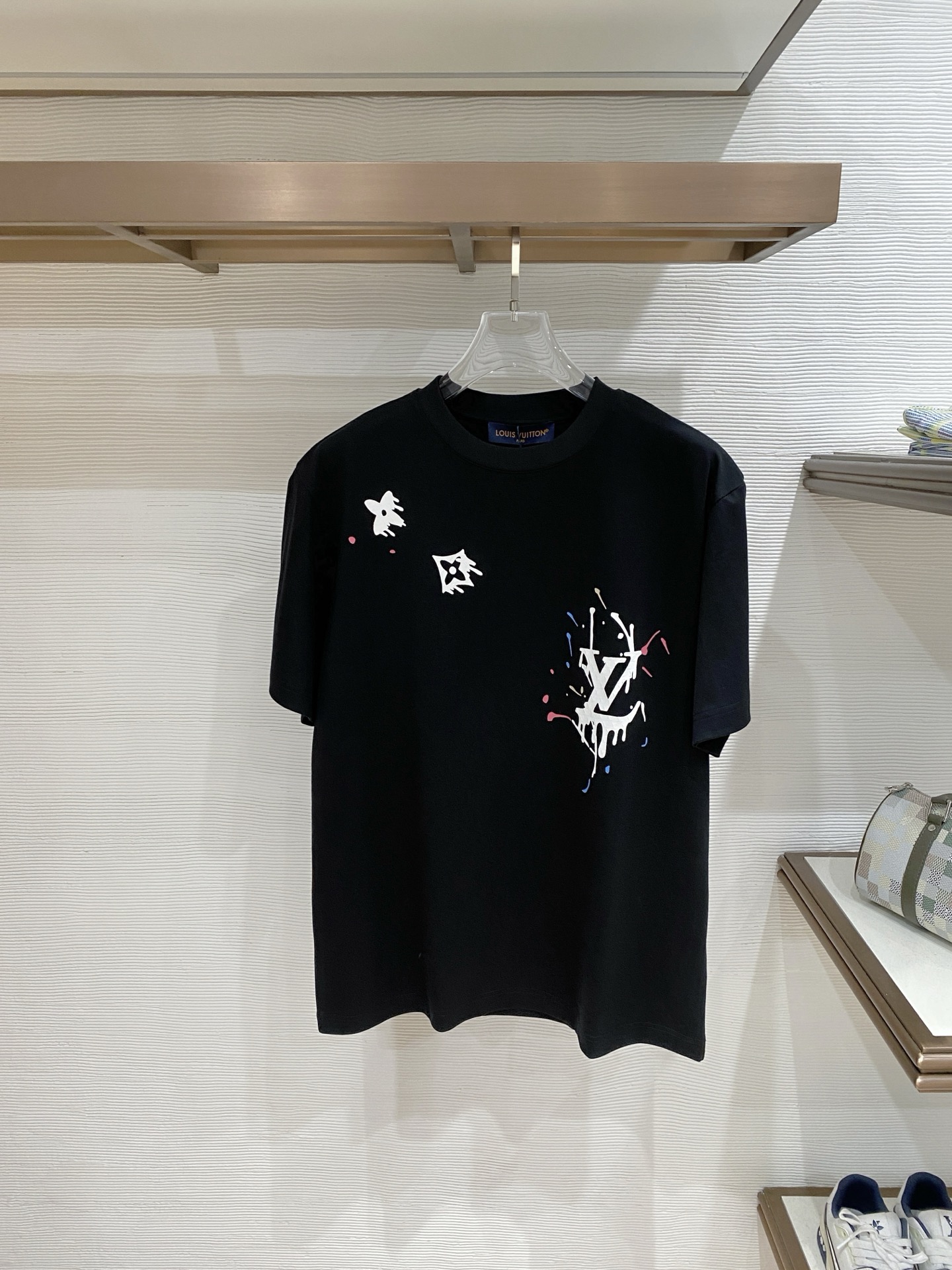 Louis Vuitton Basic Clothing Cotton Black S-l-xxl