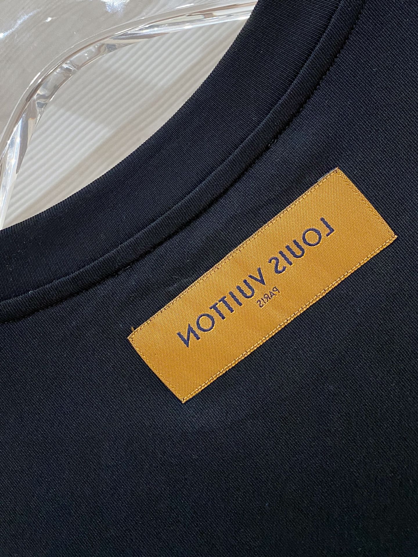 Louis Vuitton Basic Clothing Cotton Black S-l-xxl