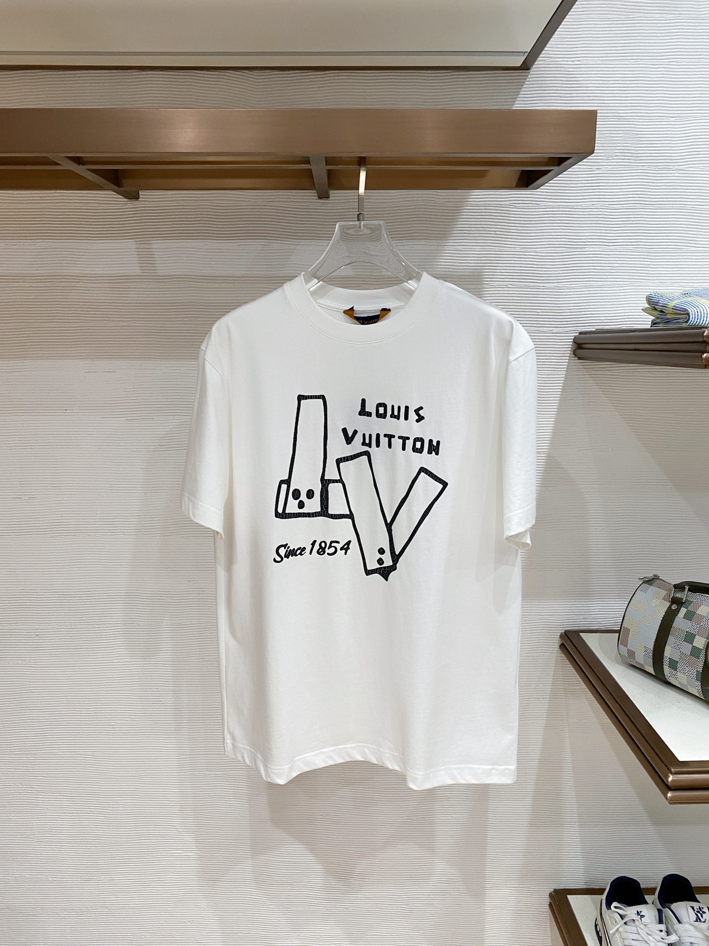 Louis Vuitton Basic Clothing Cotton Black S-l-xxl